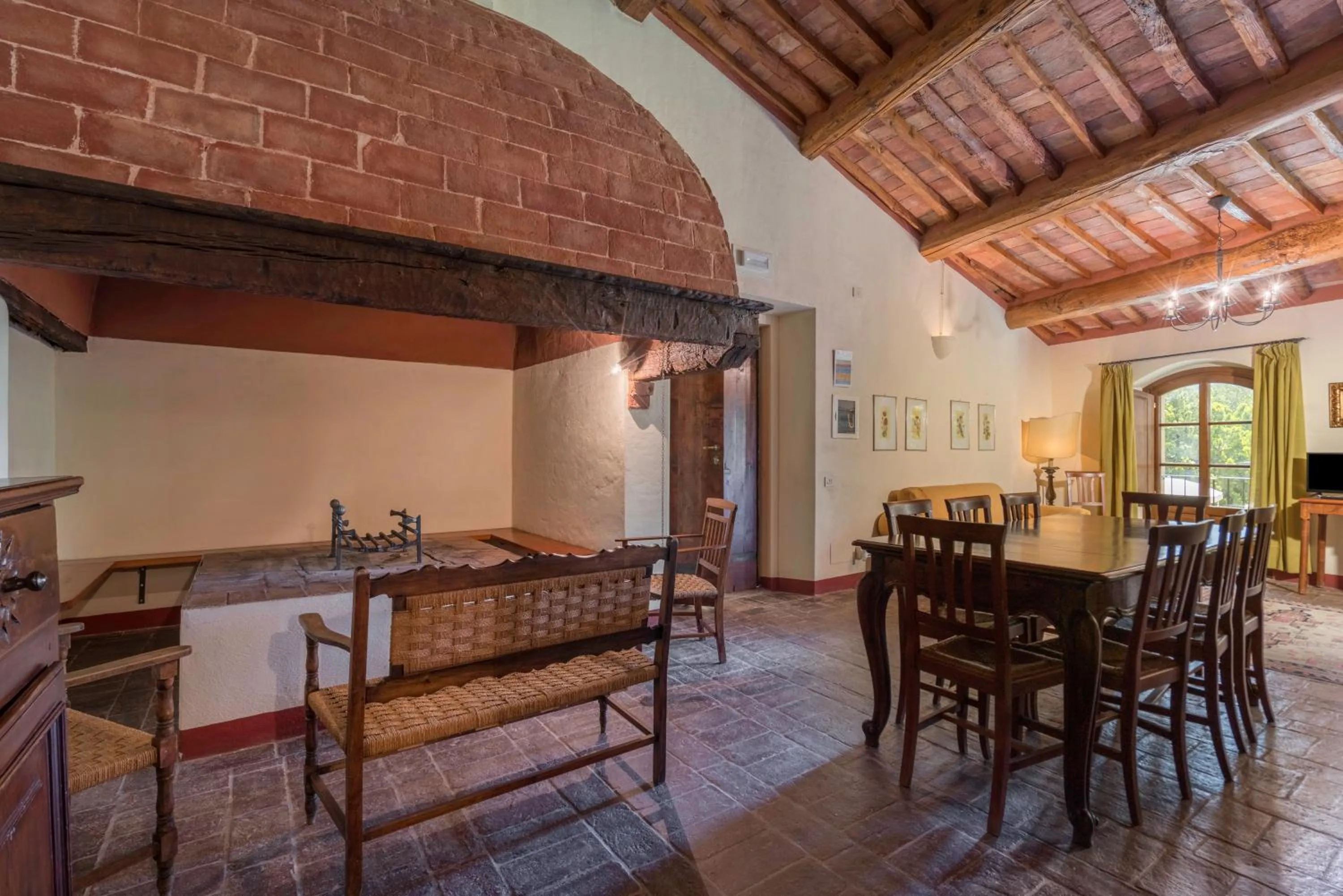 Dining area in Santo Pietro Resort