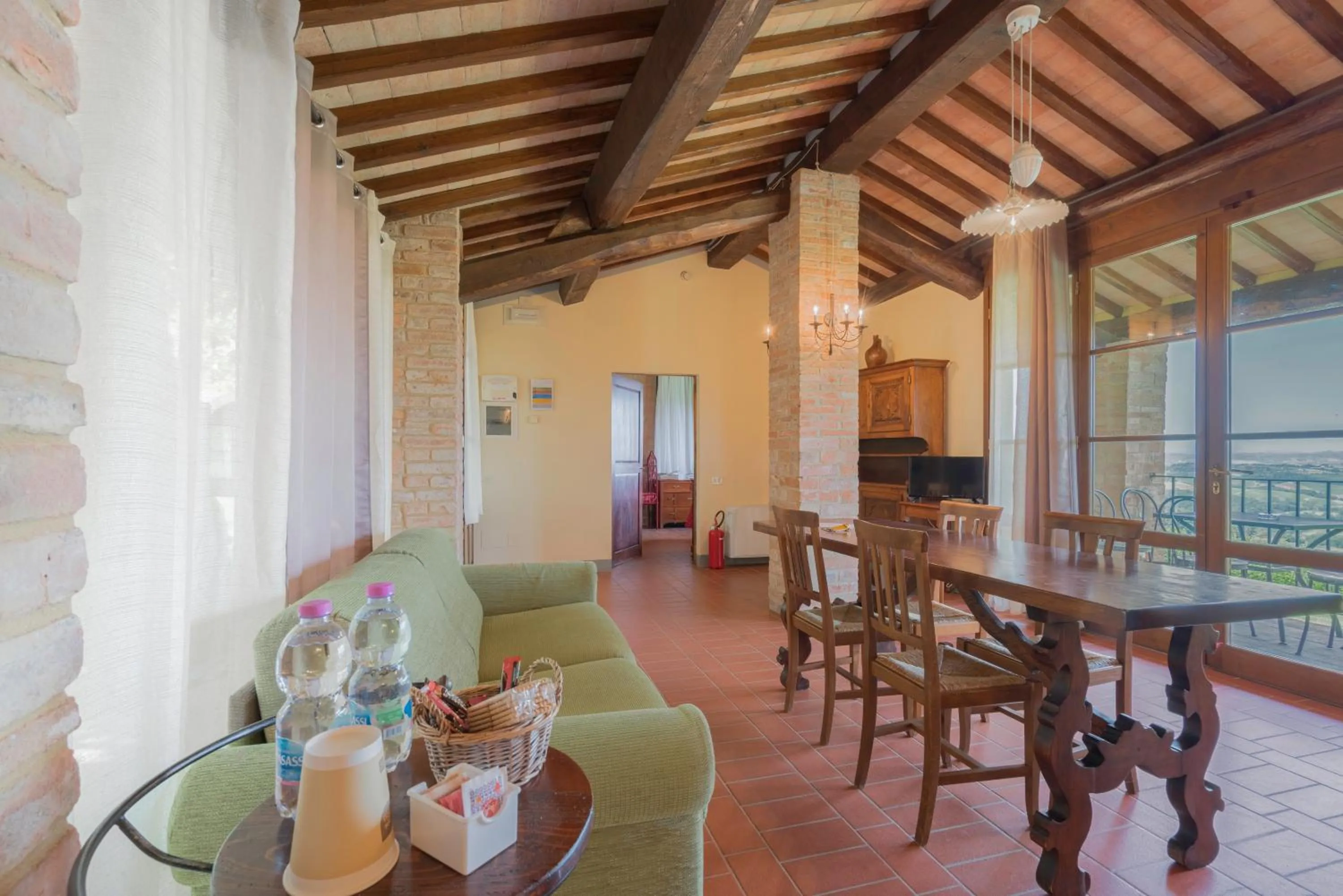 Dining area in Santo Pietro Resort