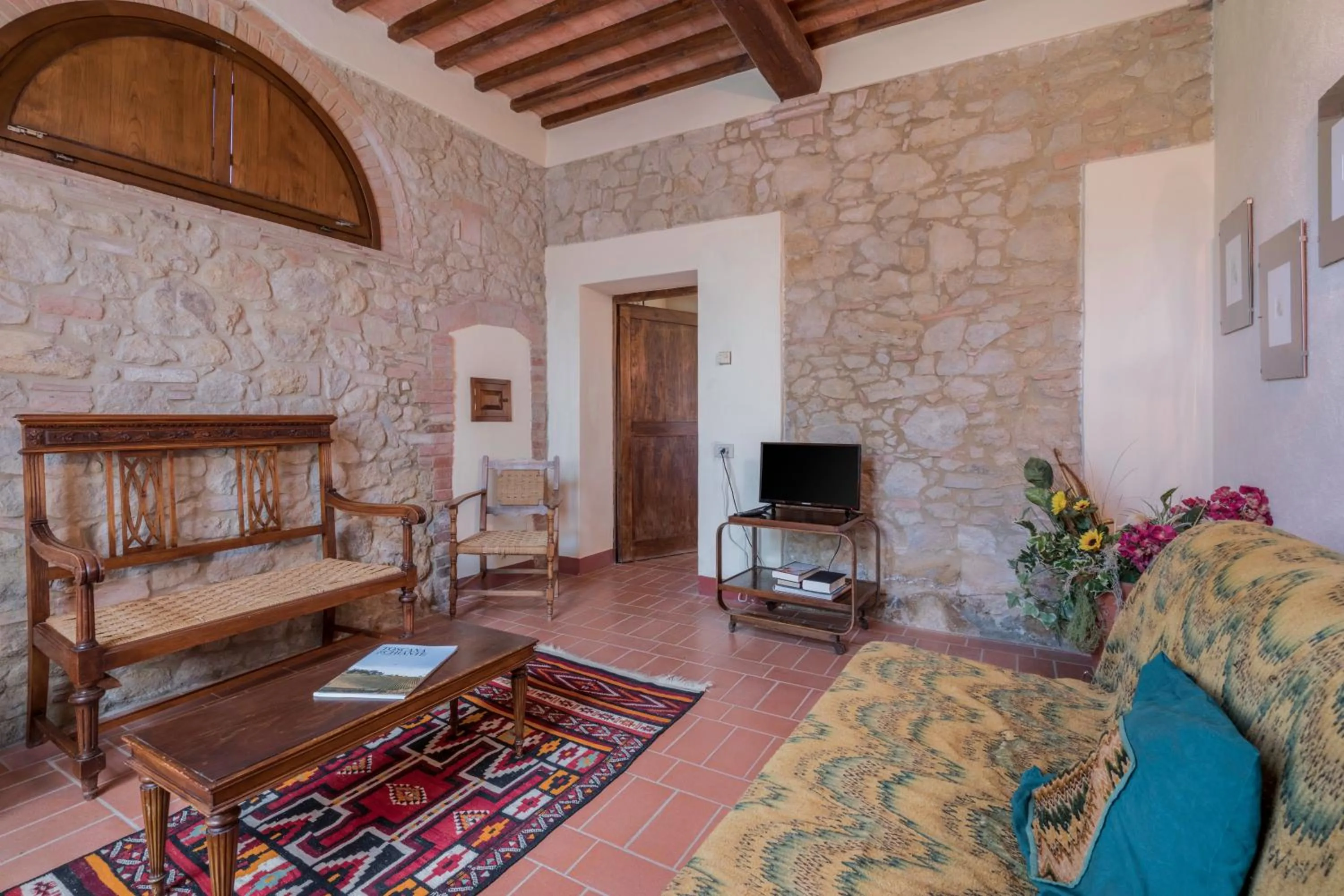 Living room in Santo Pietro Resort