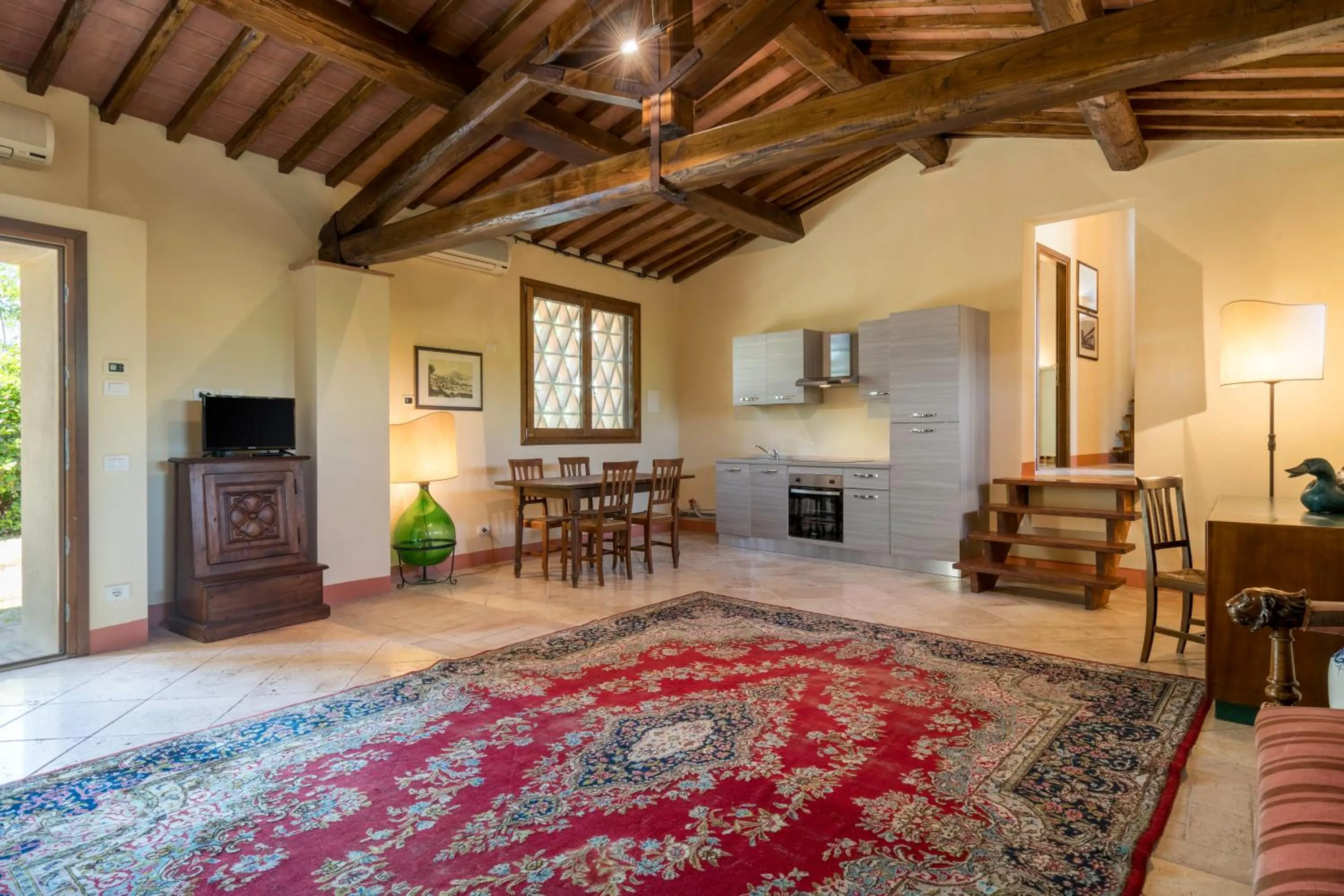 Kitchen or kitchenette in Santo Pietro Resort