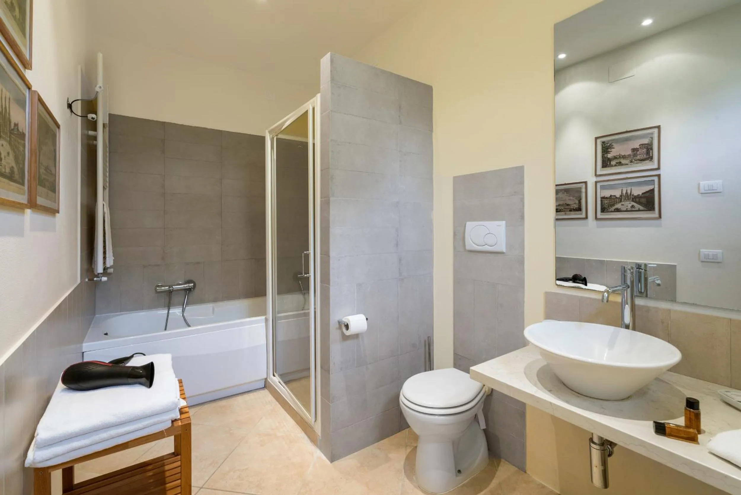 Bathroom in Santo Pietro Resort