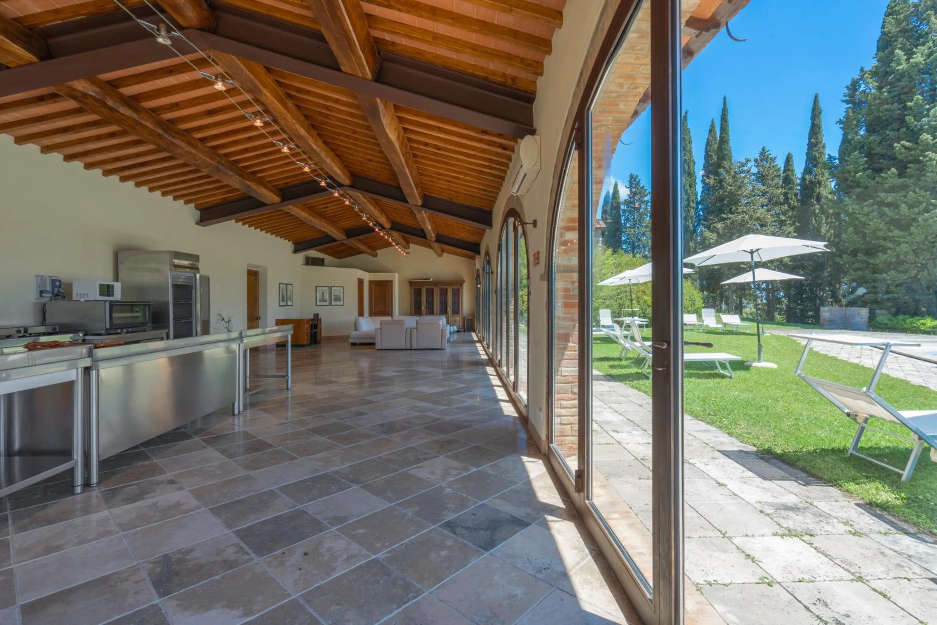 Patio in Santo Pietro Resort