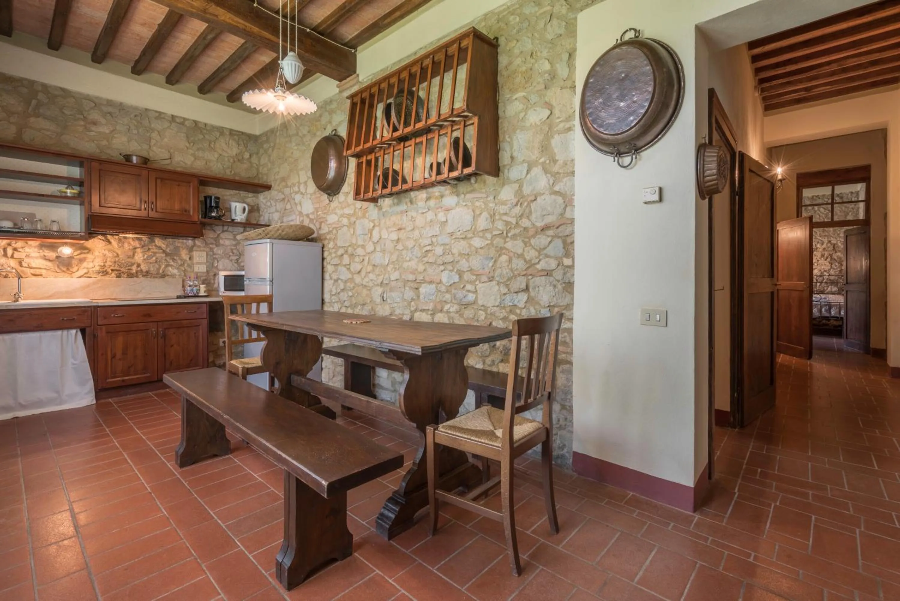 Dining area in Santo Pietro Resort