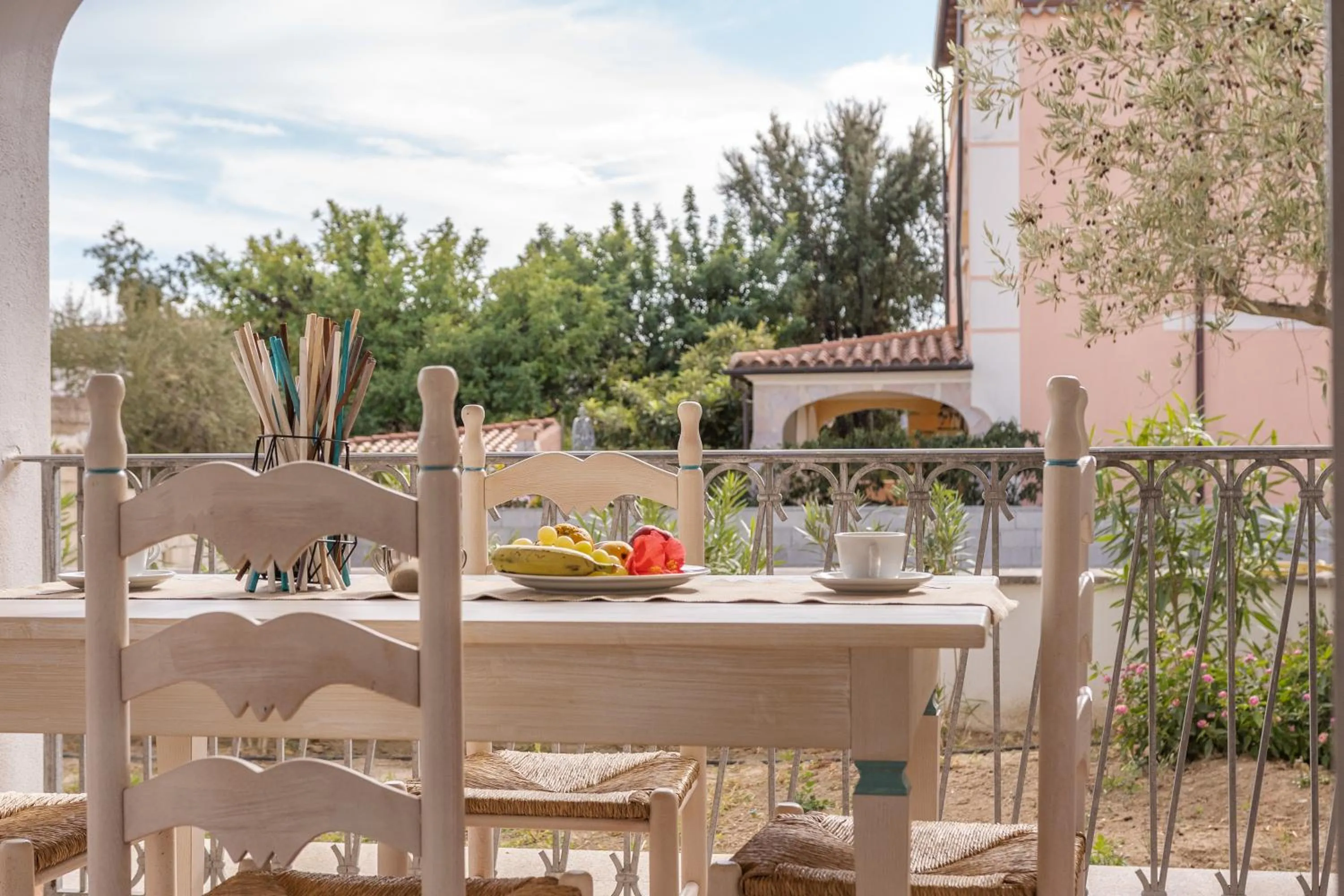 Balcony/Terrace in Le Residenze Del Golfo Di Orosei Bilo 5 - Happy Rentals
