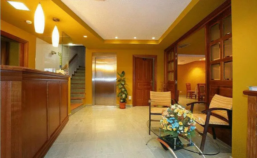 Lobby or reception in Gran Hotel Rural Cela