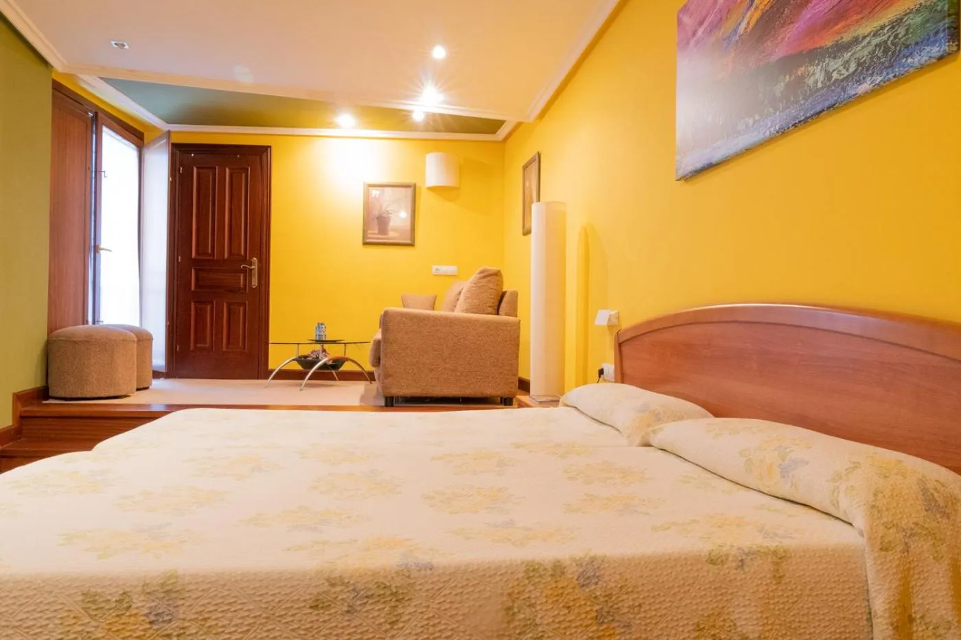 Bed in Gran Hotel Rural Cela