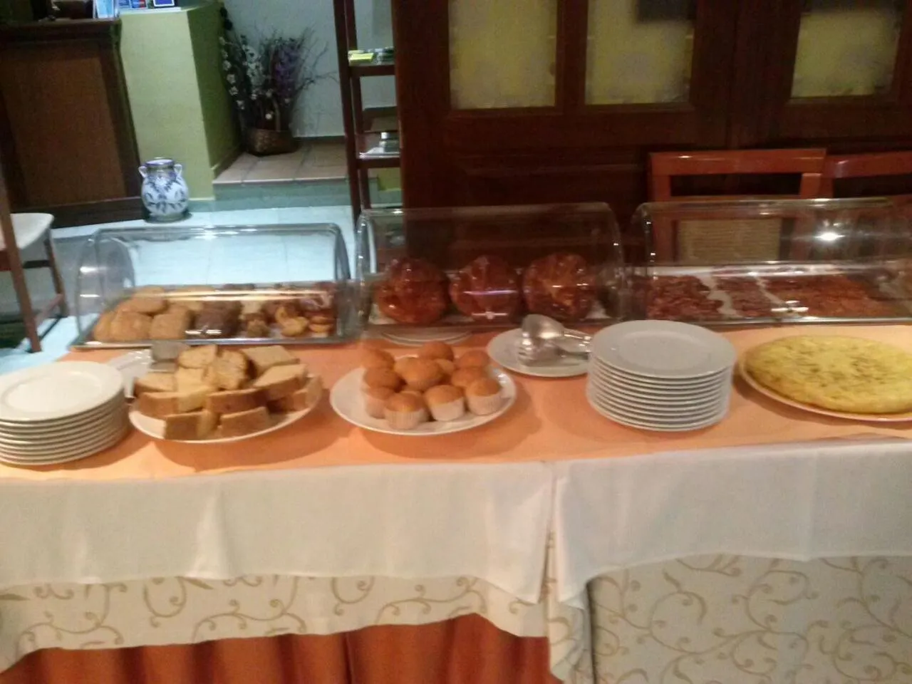 Breakfast in Gran Hotel Rural Cela