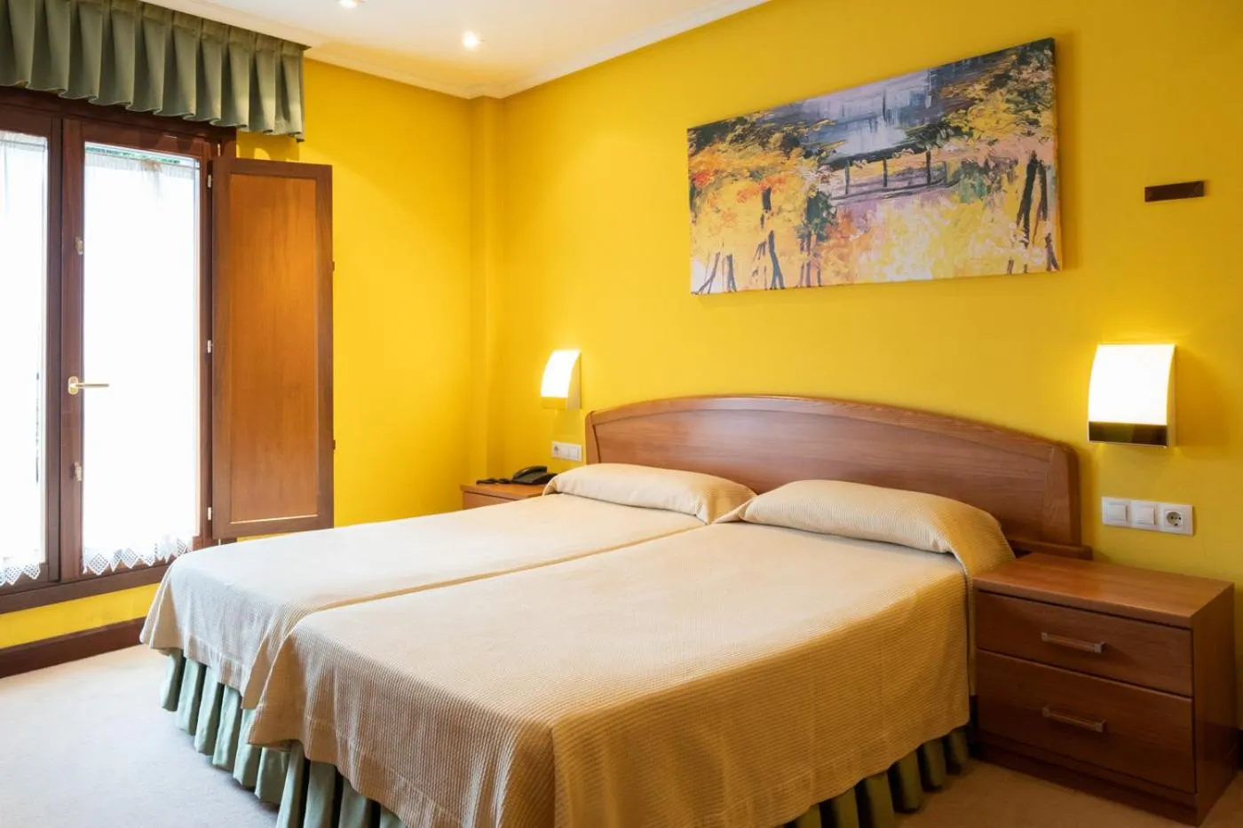 Bed in Gran Hotel Rural Cela