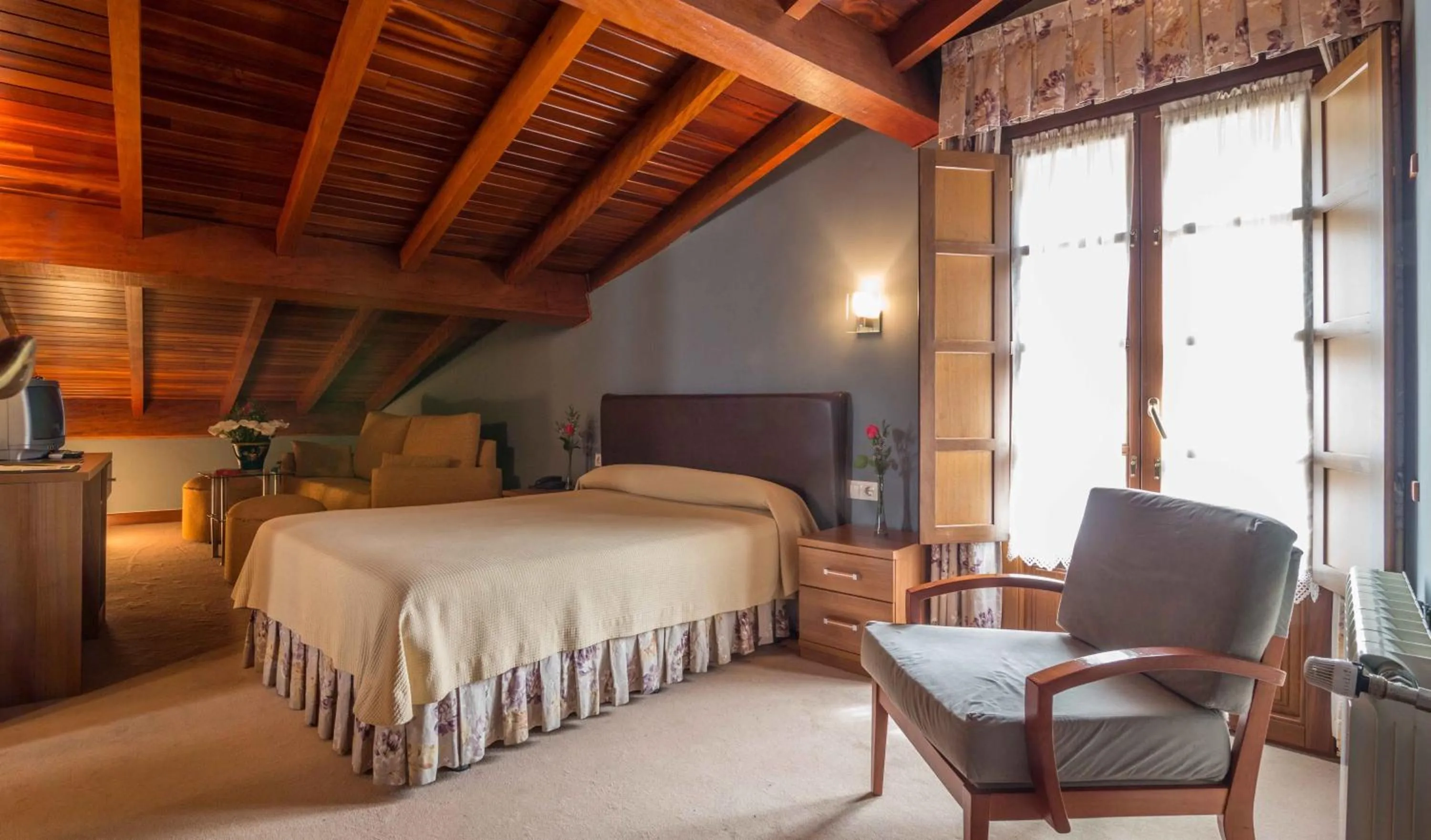 Bed in Gran Hotel Rural Cela