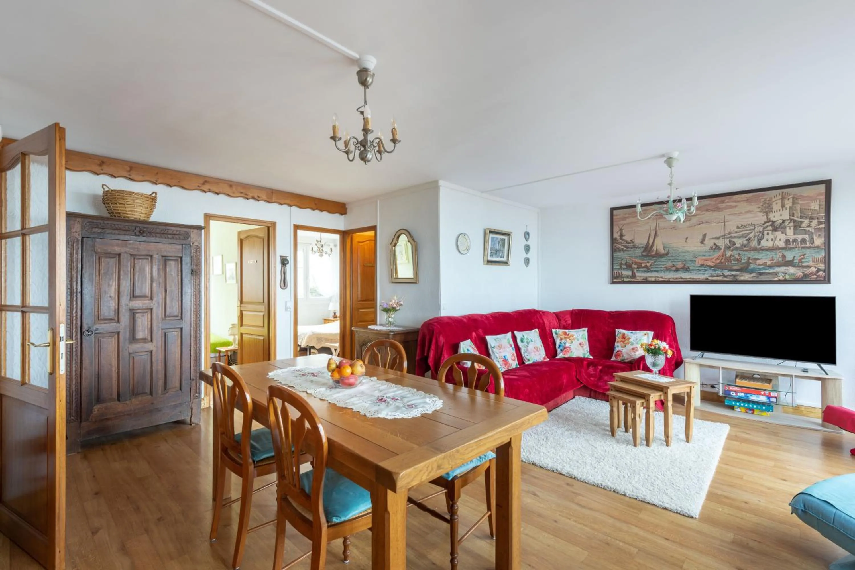 Living room in Le Petit Pélican