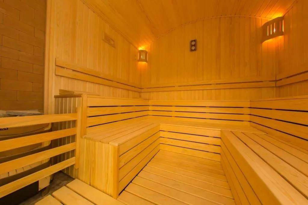 Sauna in GHERDAN GOLD OTEL