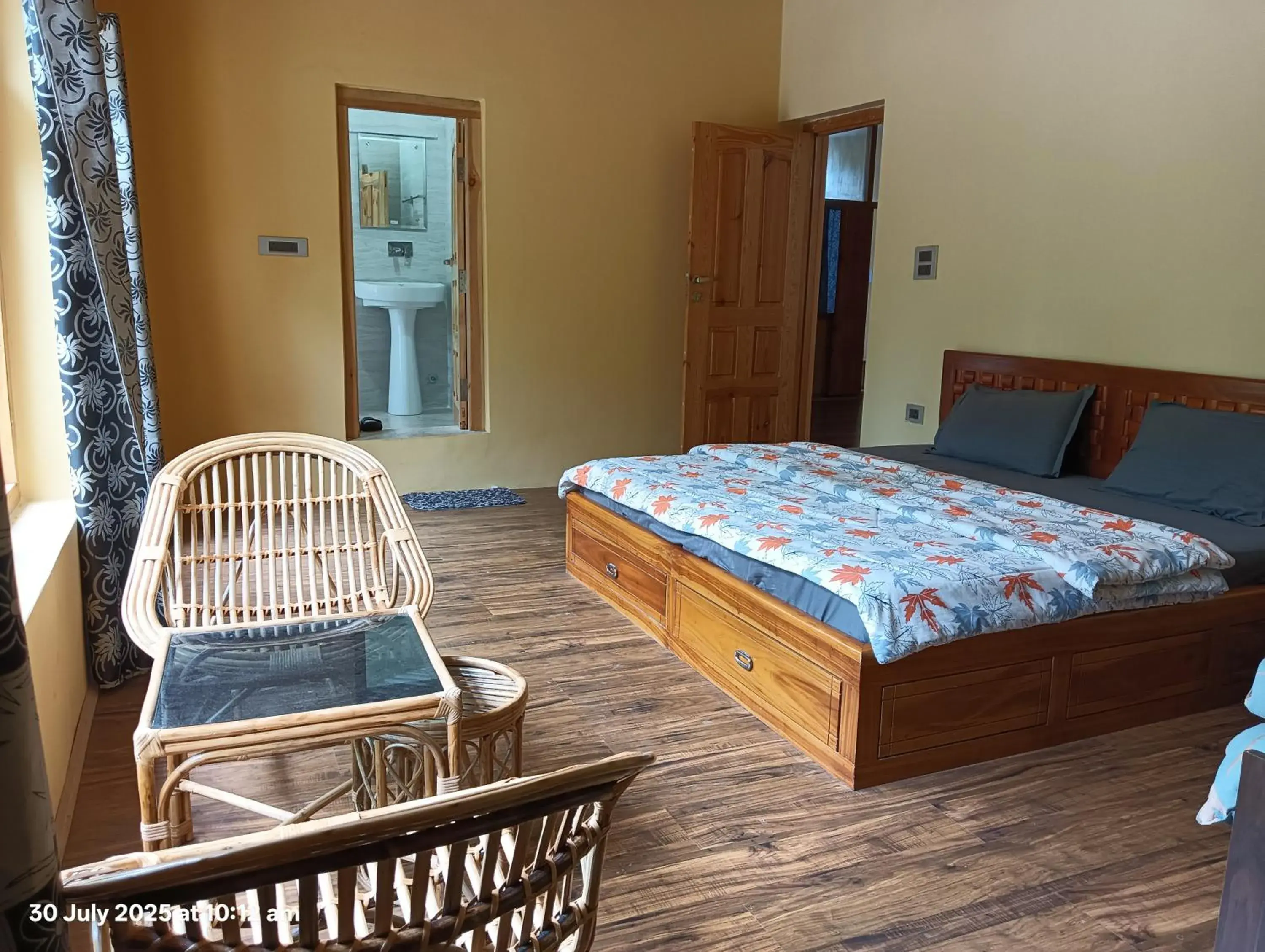 Double Room with Garden View in Tsabgyat Homestay Double Room with Garden View in Tsabgyat Homestay