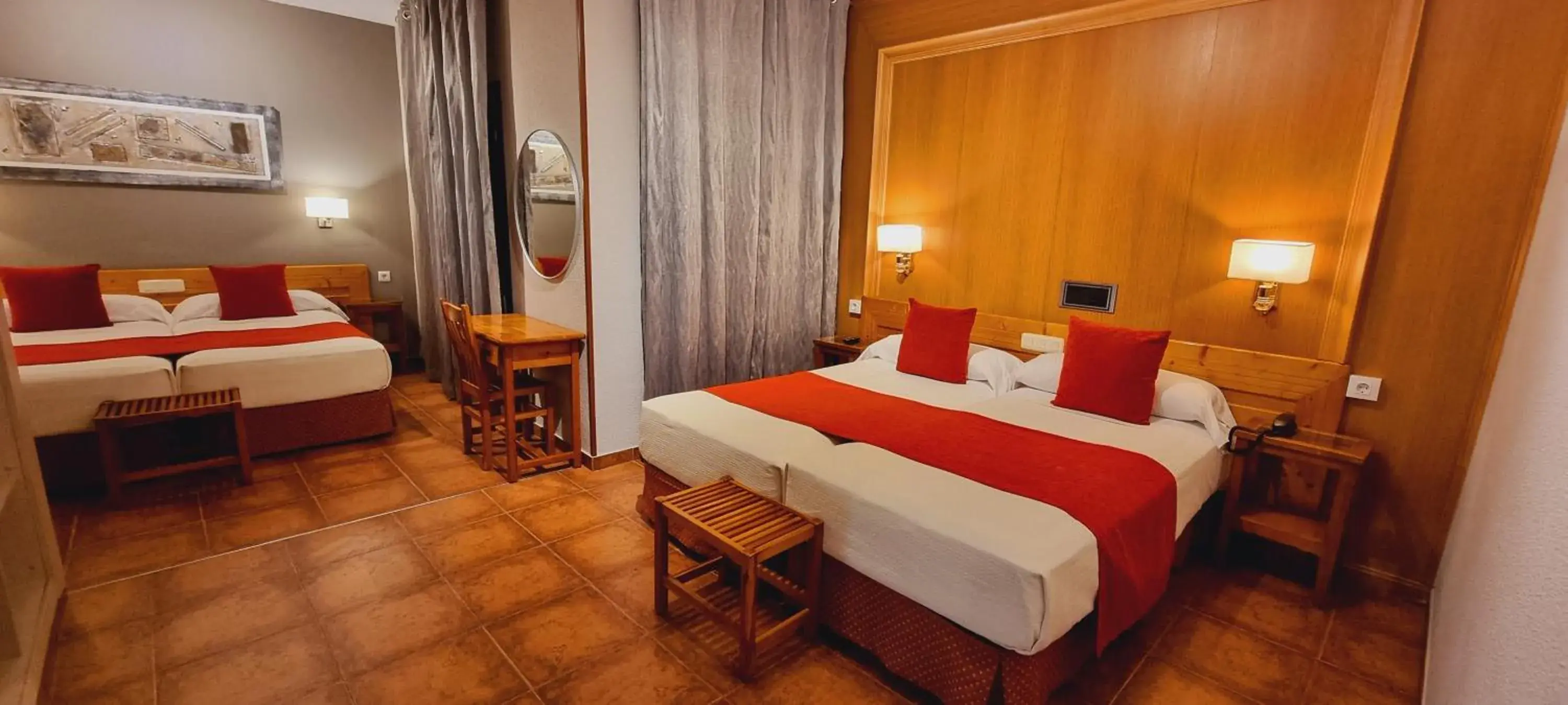 Bedroom, Bed in Hotel Real De Toledo Bedroom, Bed in Hotel Real De Toledo