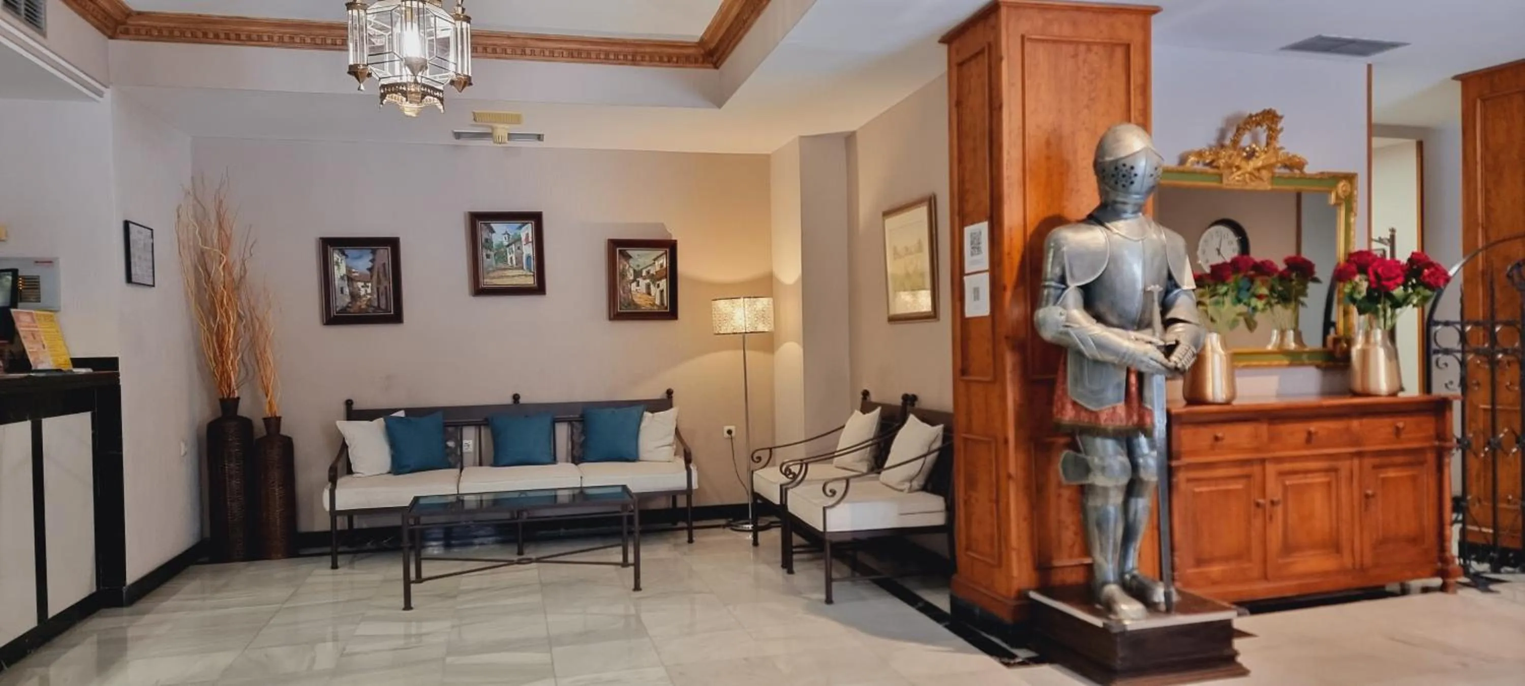 Lobby or reception in Hotel Real De Toledo