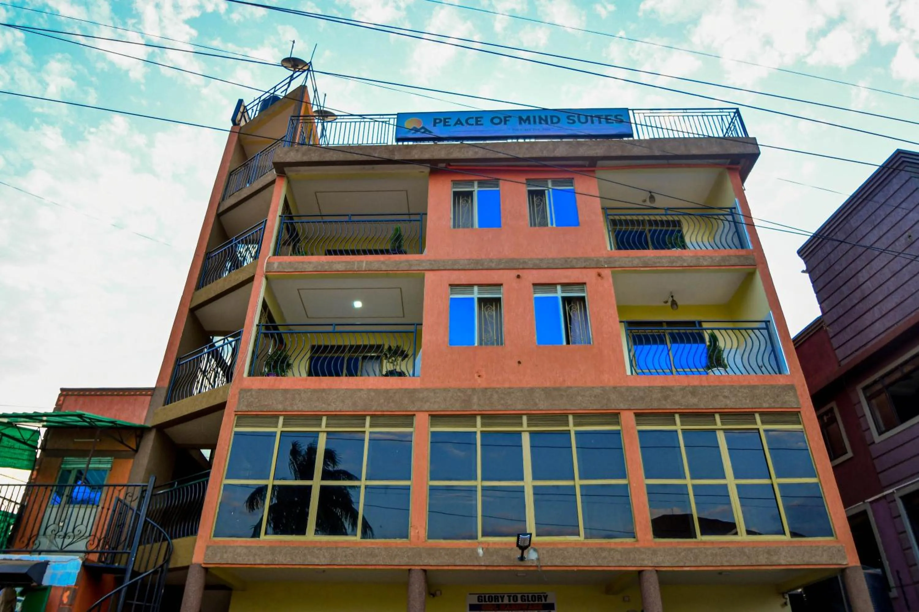 Property building in Peace of Mind Suites