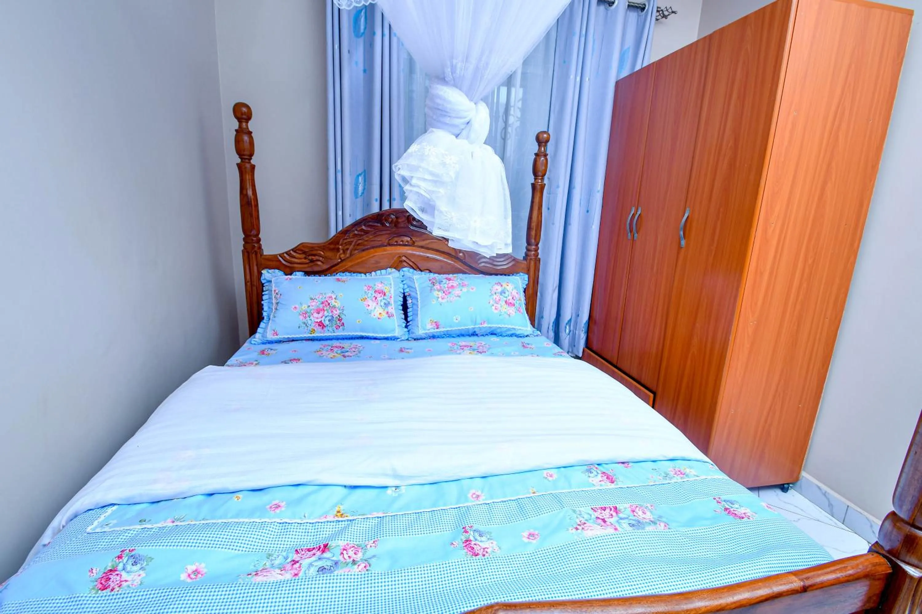 Bed in Peace of Mind Suites