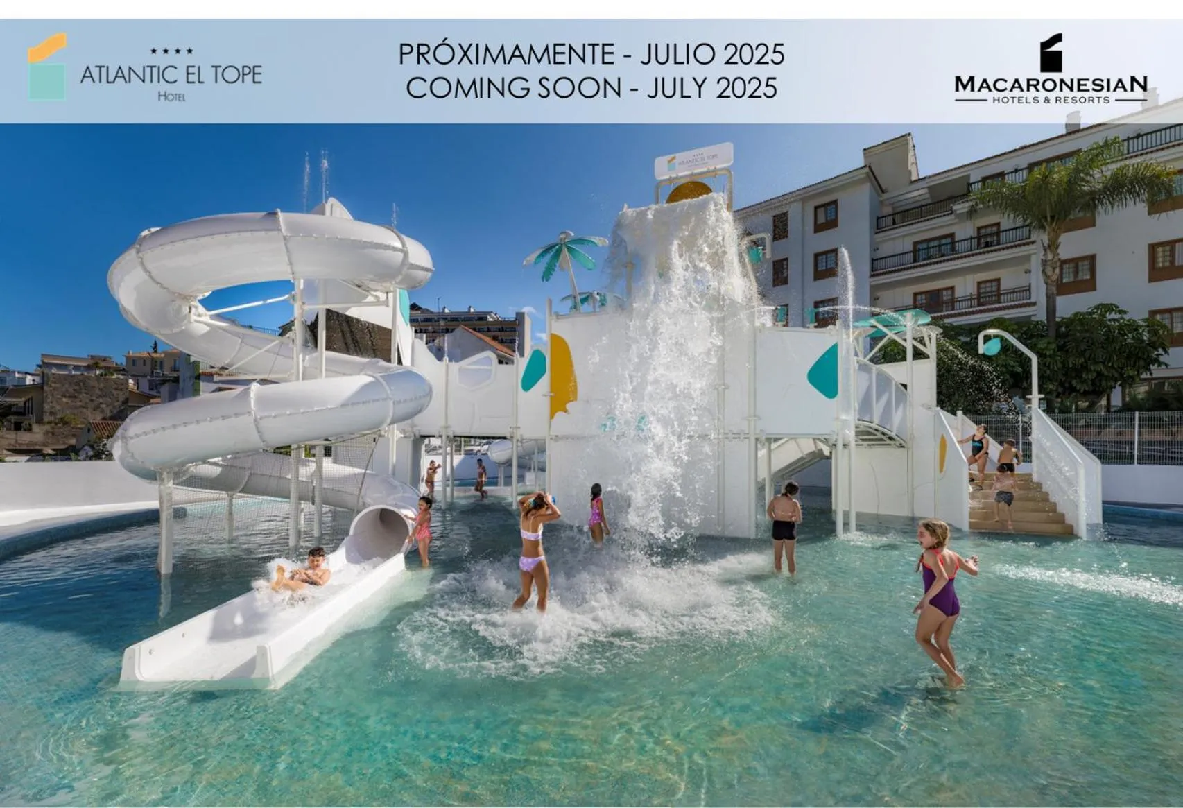 Aqua park in Hotel Atlantic El Tope