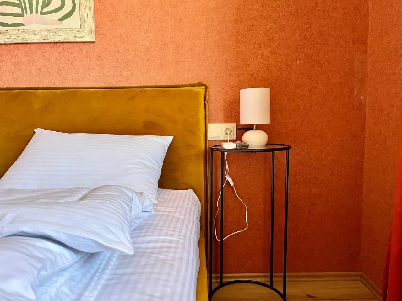 Bed in Hotel Old Tbilisi 5 rooms