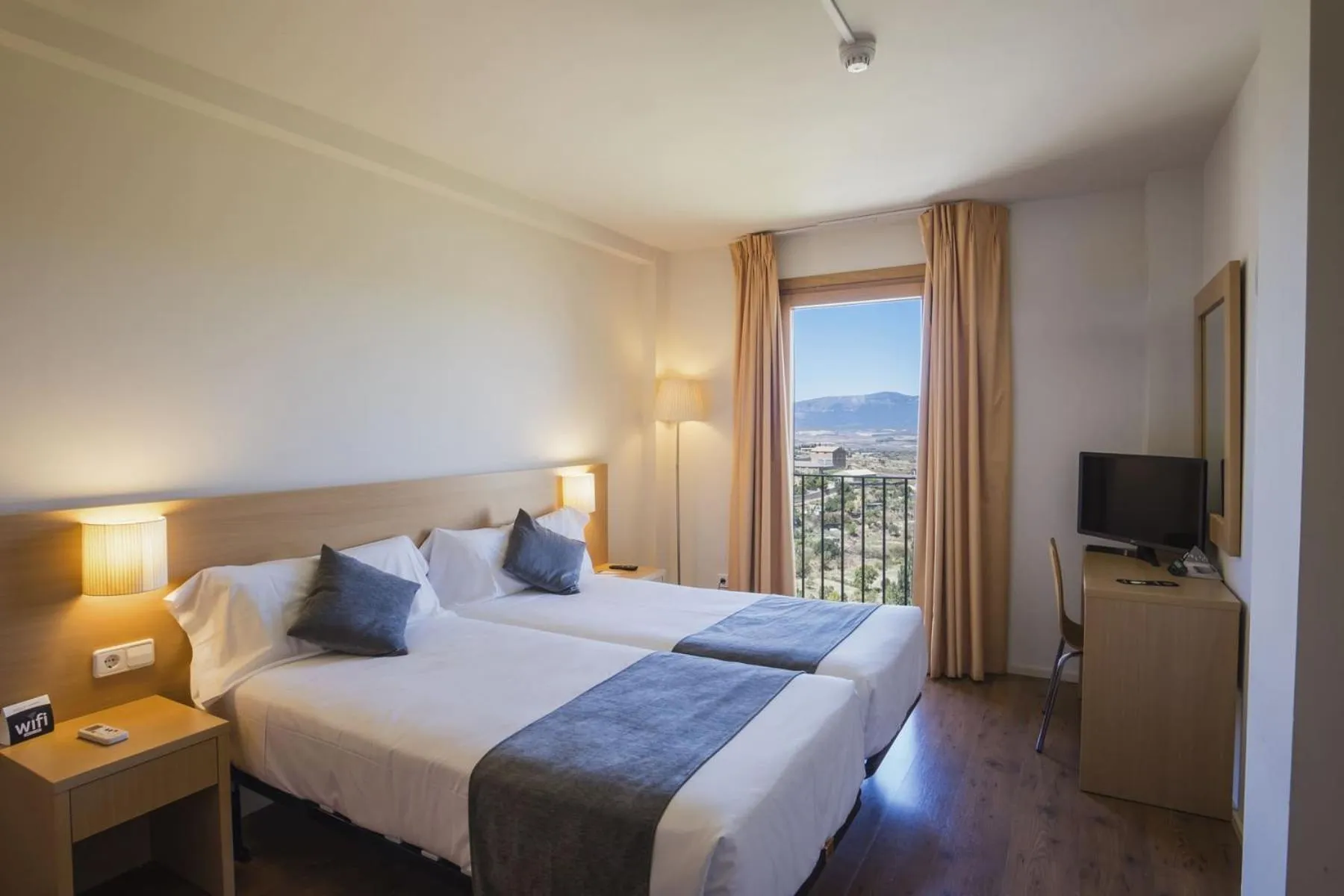 Bedroom, Bed in Hotel Alda Triskel