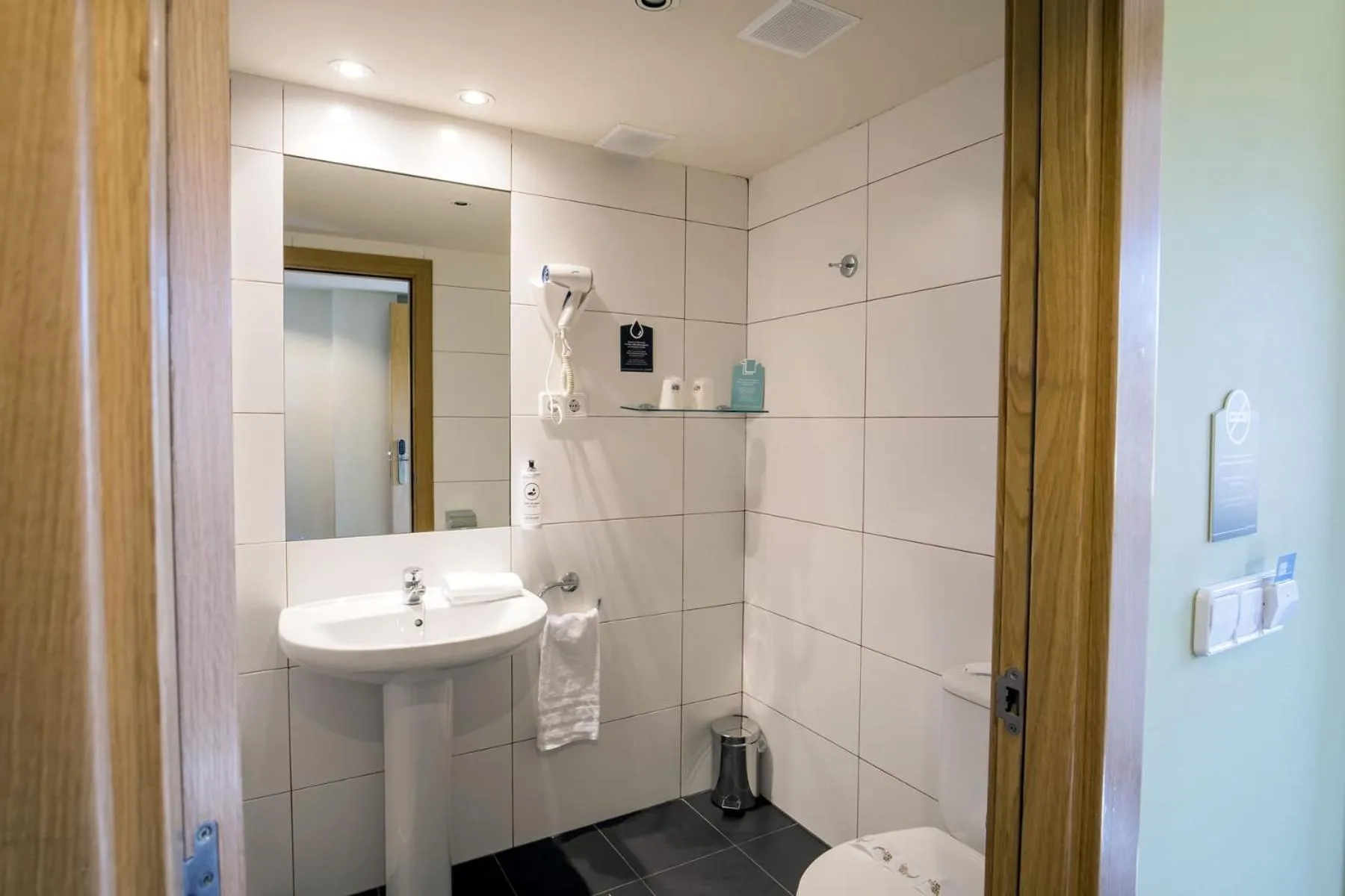 Bathroom in Hotel Alda Triskel