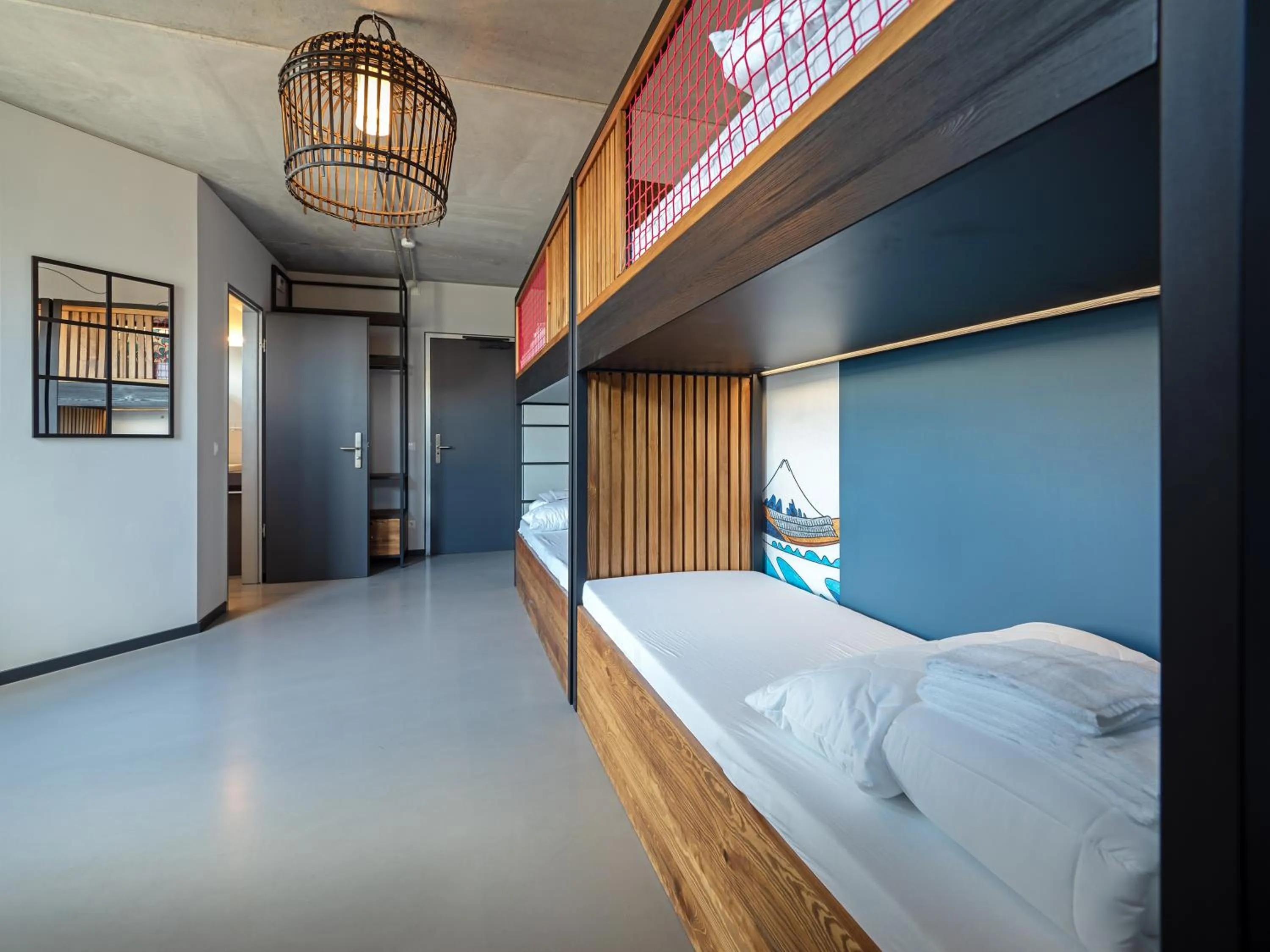 Bed in Lieblingsplatz Hotel Surf Rescue Club