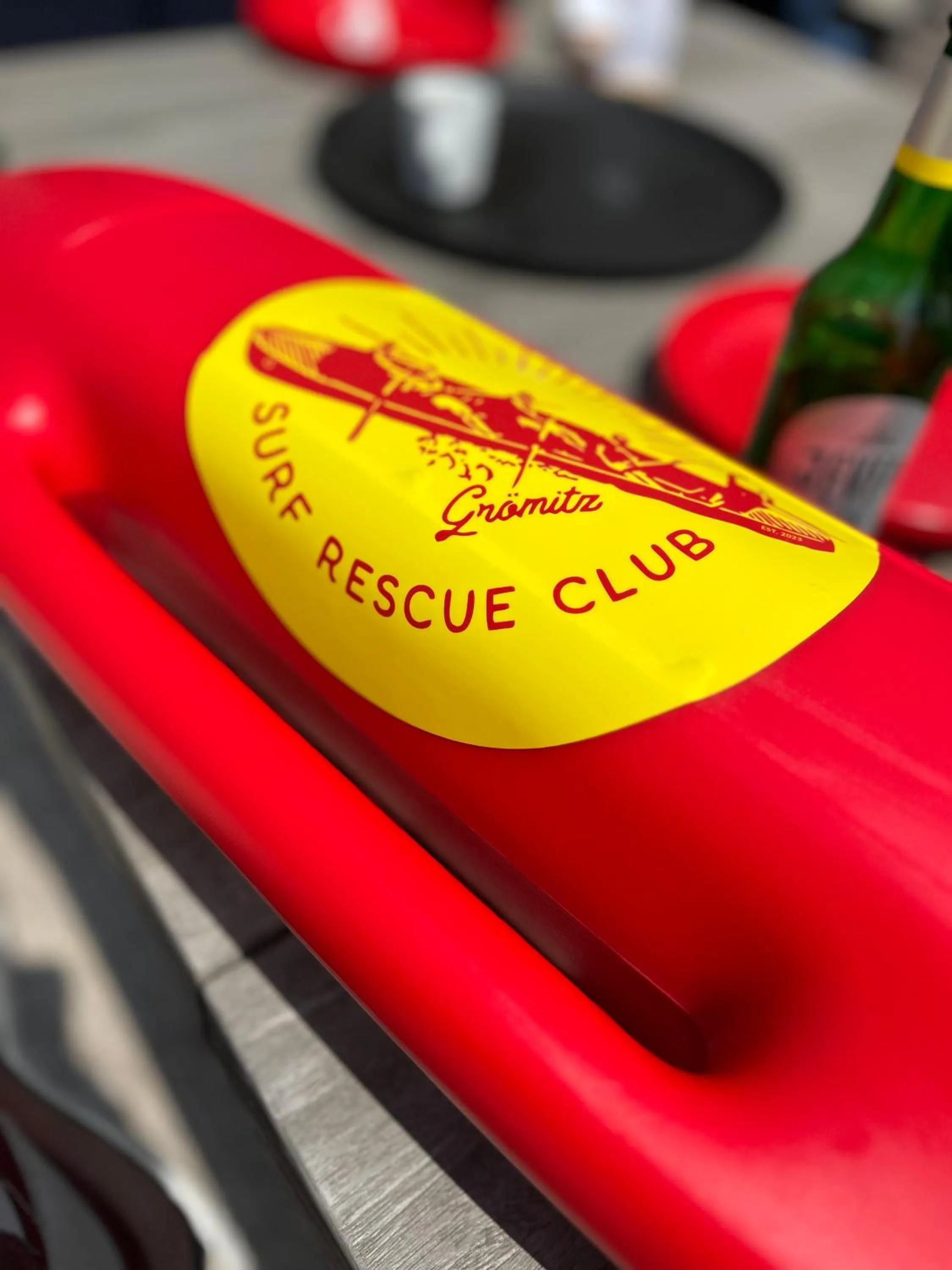Property logo or sign in Lieblingsplatz Hotel Surf Rescue Club