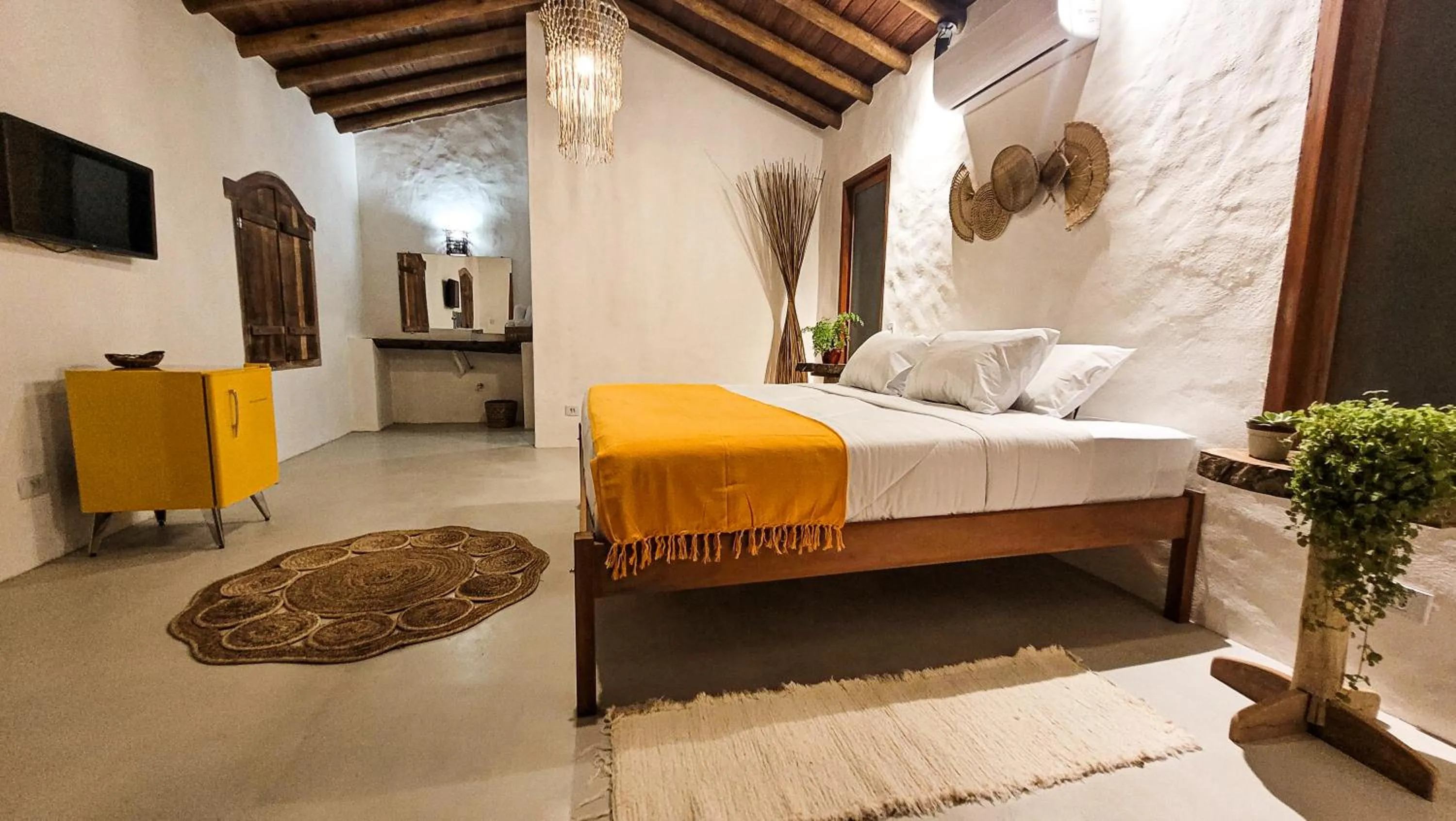 Bedroom, Bed in Villa Mediterrâneo Trancoso