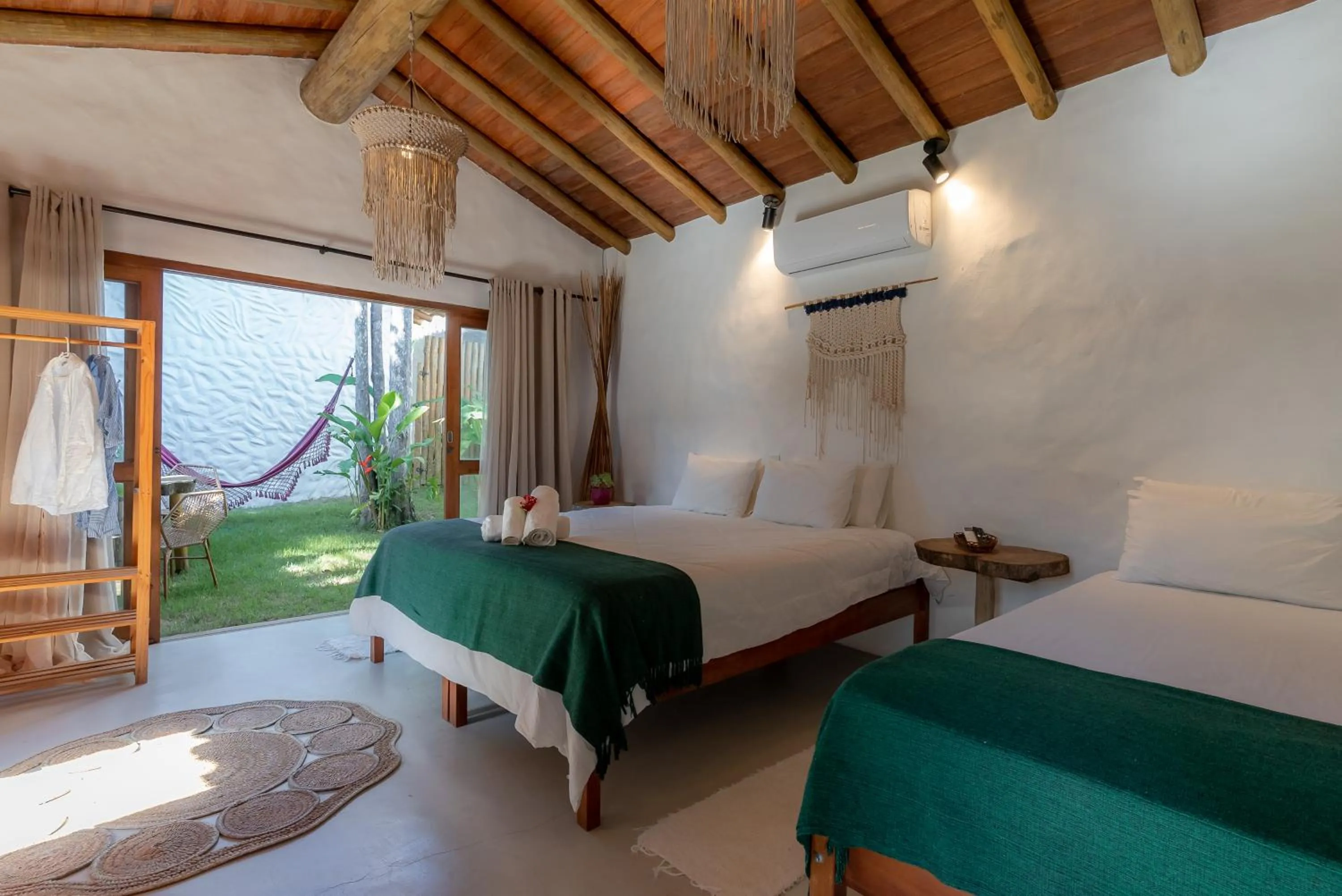 Garden, Bed in Villa Mediterrâneo Trancoso