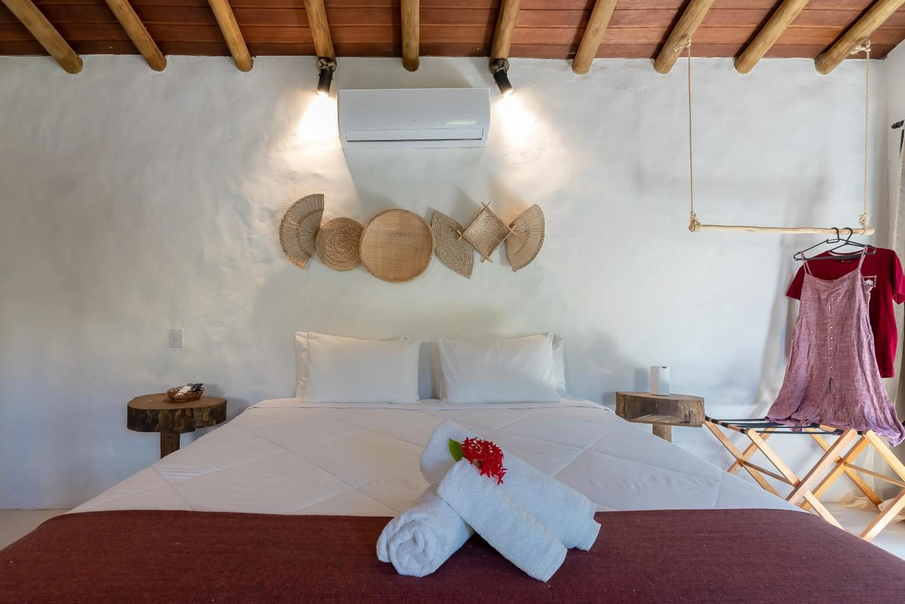 furniture, Bed in Villa Mediterrâneo Trancoso