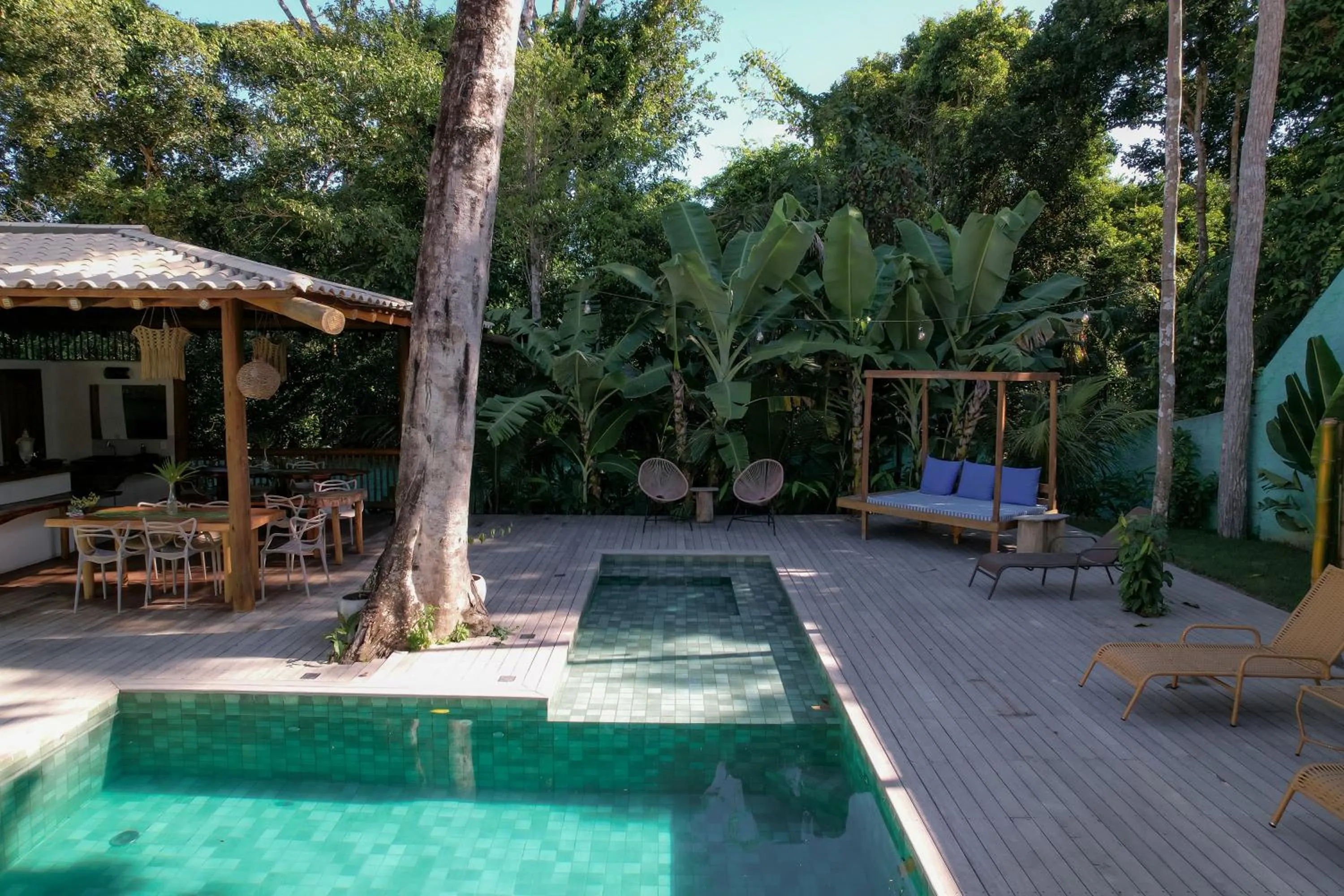 Swimming pool in Villa Mediterrâneo Trancoso