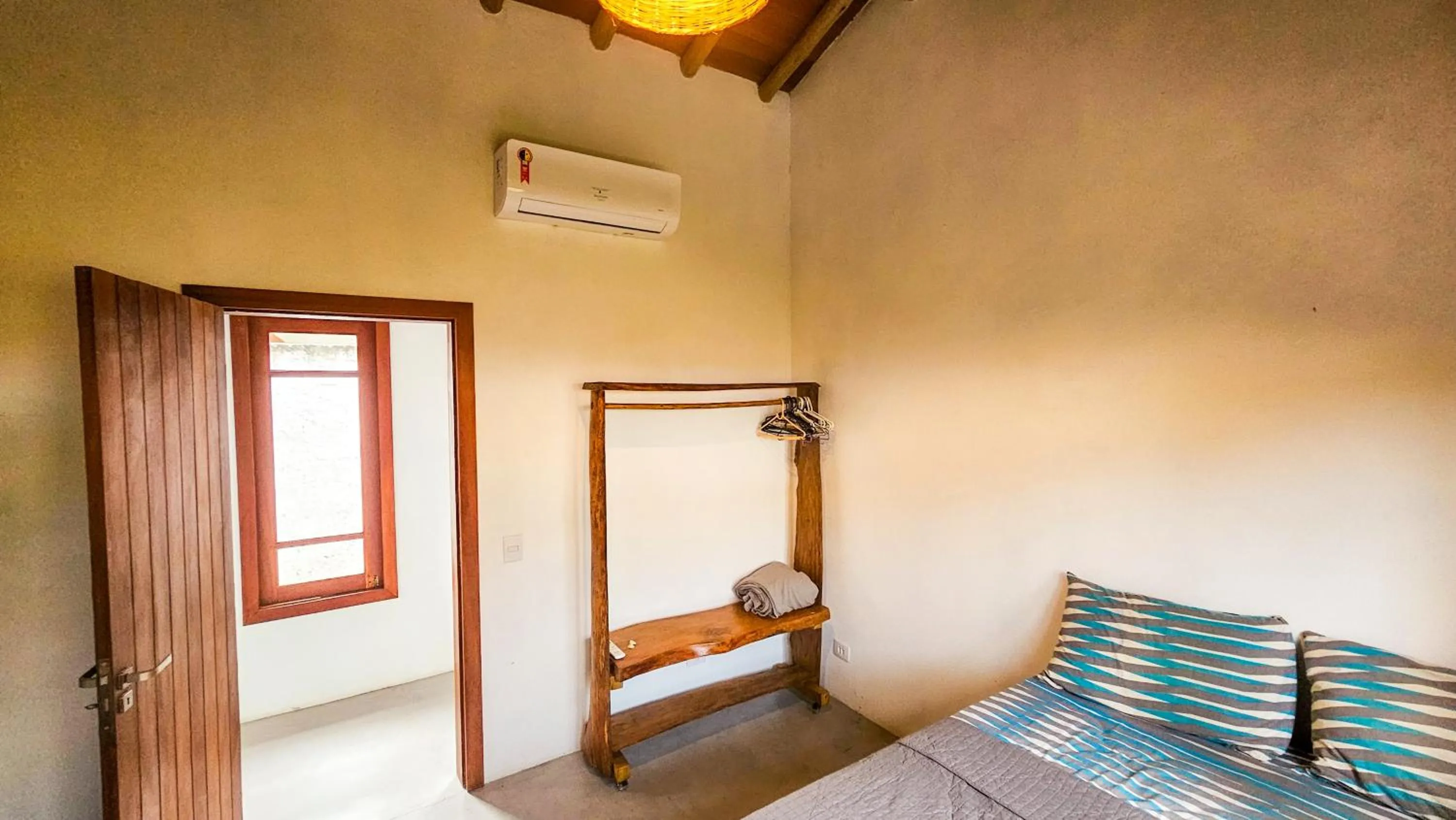 air conditioner, Bed in Villa Mediterrâneo Trancoso