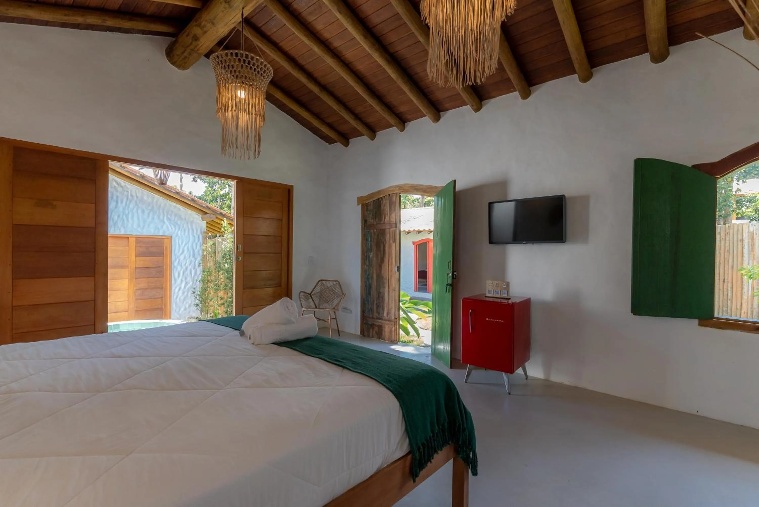 TV and multimedia, Bed in Villa Mediterrâneo Trancoso