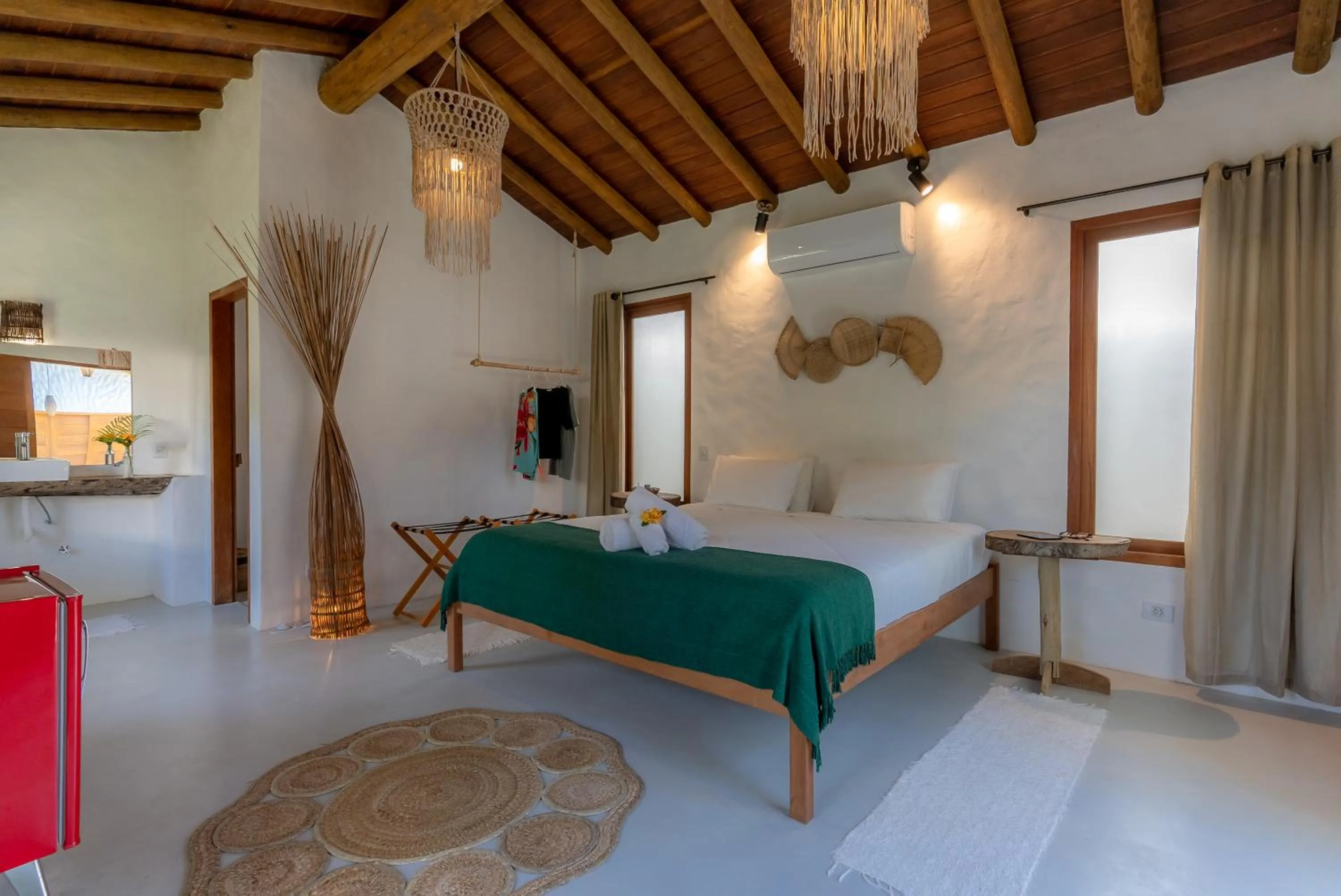 oven, Bed in Villa Mediterrâneo Trancoso