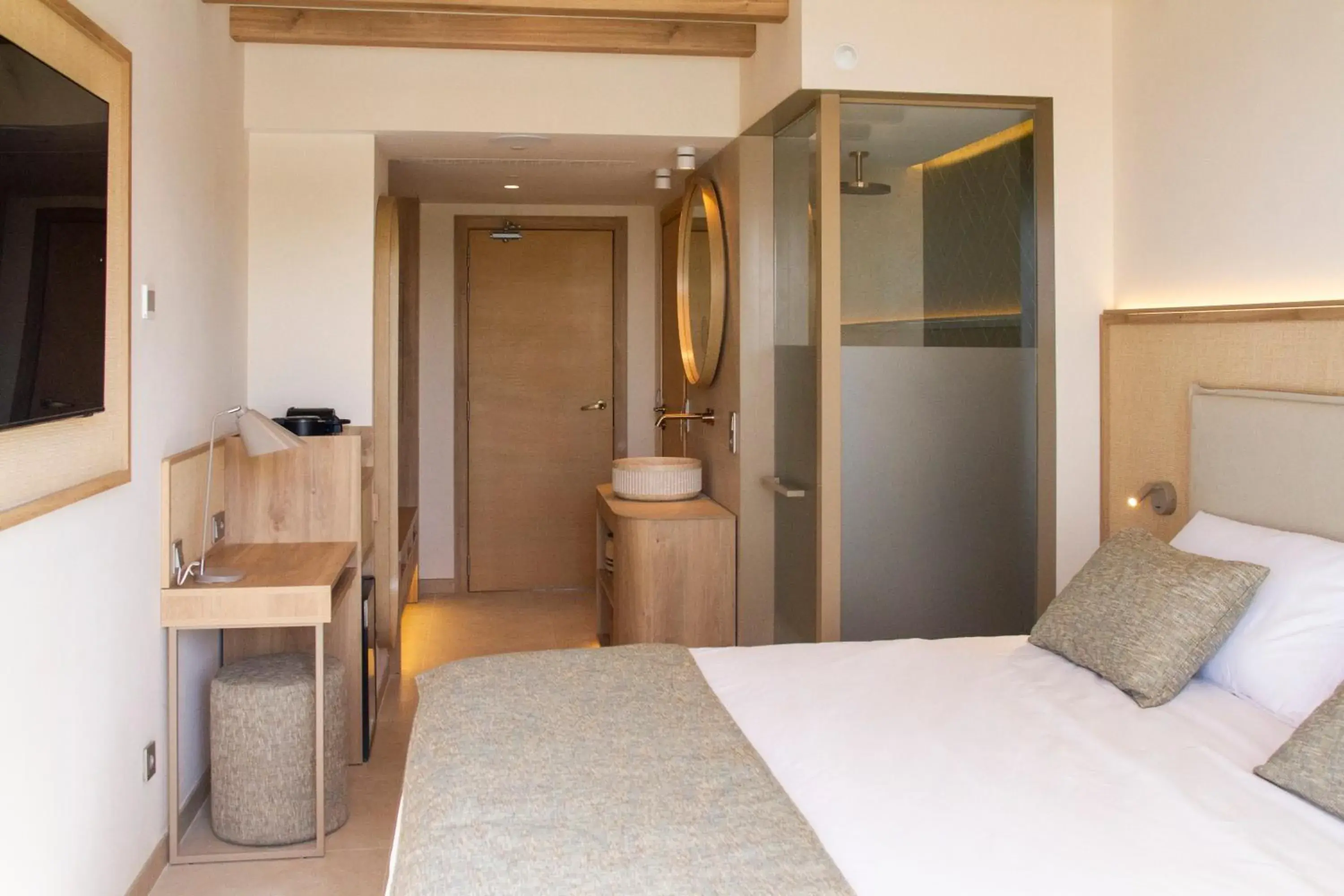 Bedroom, Bed in Iberostar Selection Es Trenc -New Opening- Bedroom, Bed in Iberostar Selection Es Trenc -New Opening-