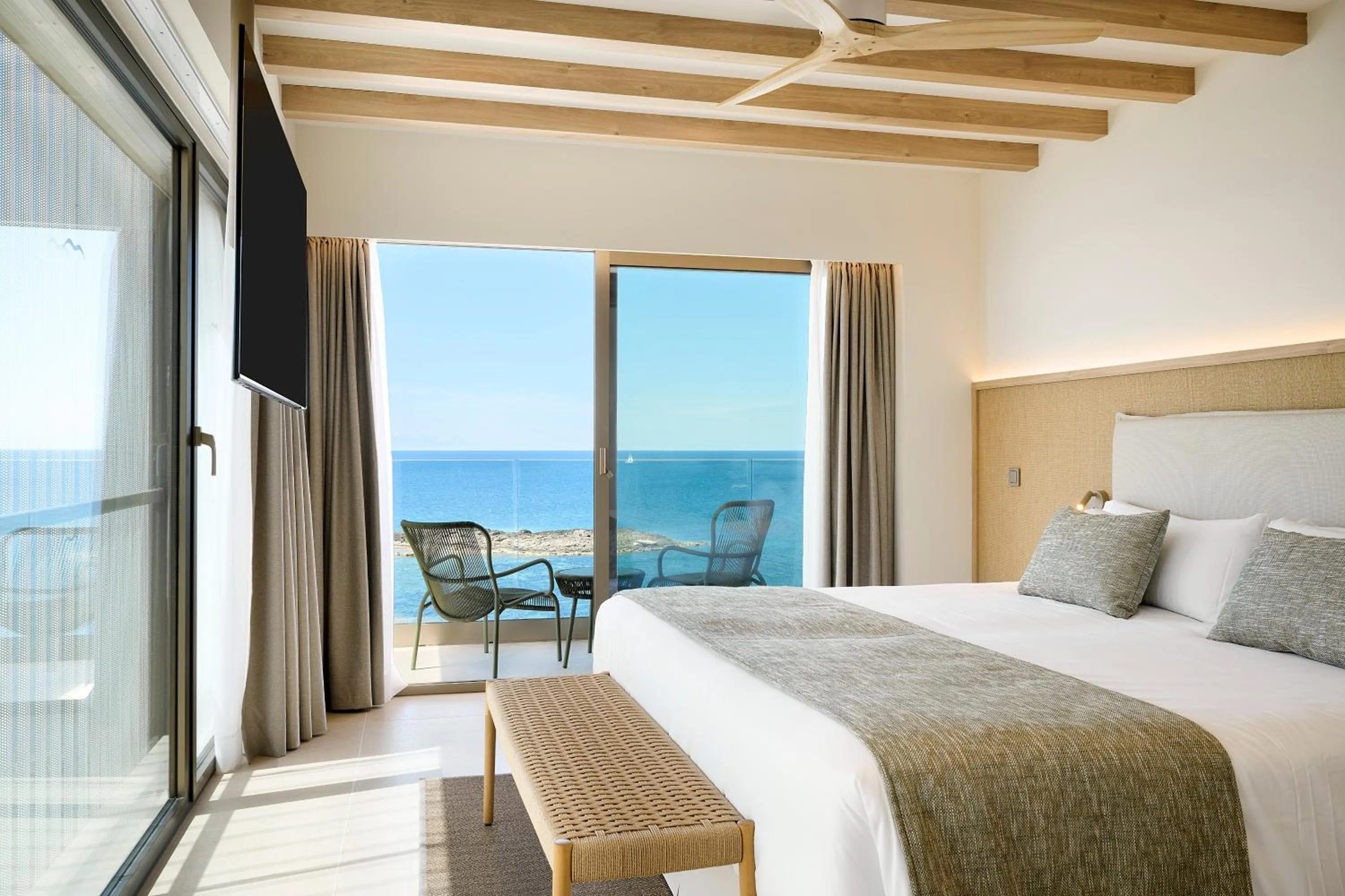 Bedroom, Bed in Iberostar Selection Es Trenc -New Opening-