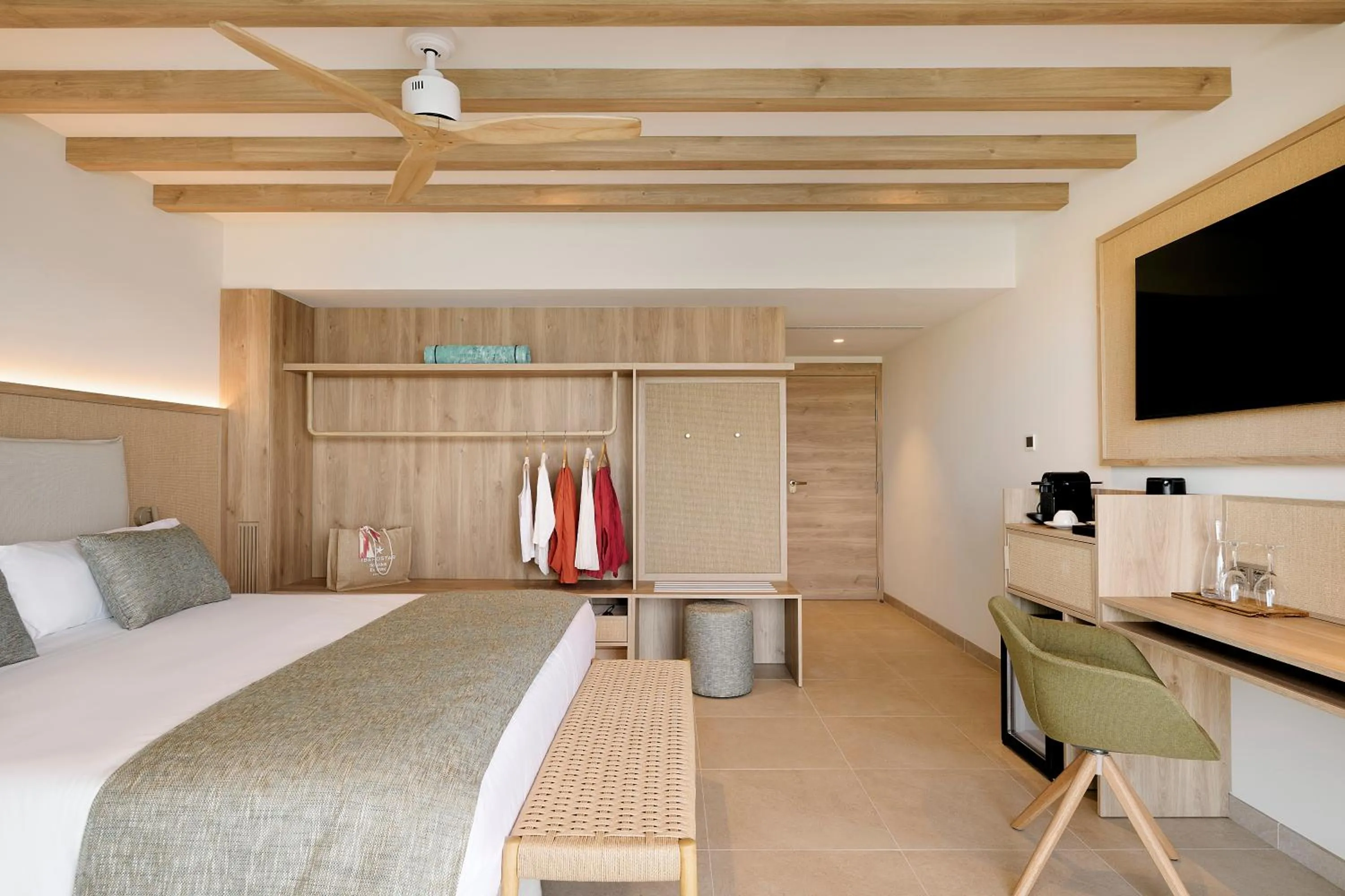 Bedroom, Bed in Iberostar Selection Es Trenc -New Opening-