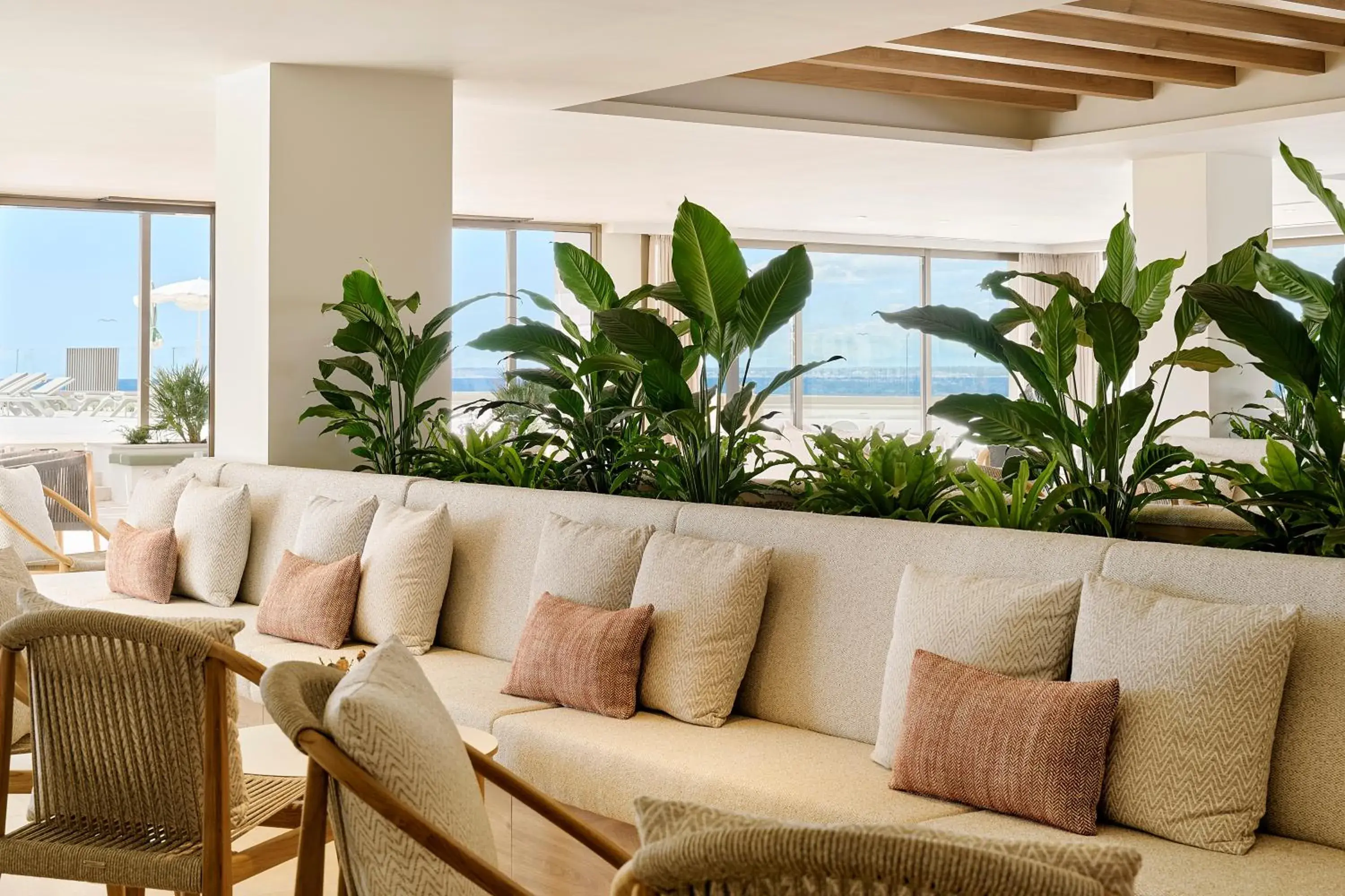 Lobby or reception in Iberostar Selection Es Trenc -New Opening- Lobby or reception in Iberostar Selection Es Trenc -New Opening-