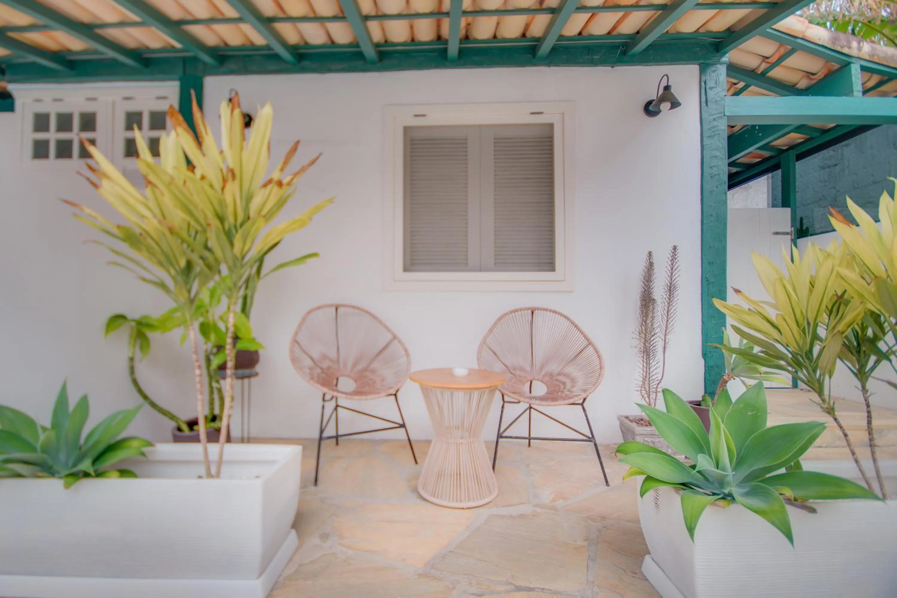 Balcony/Terrace in Elsi Pousada