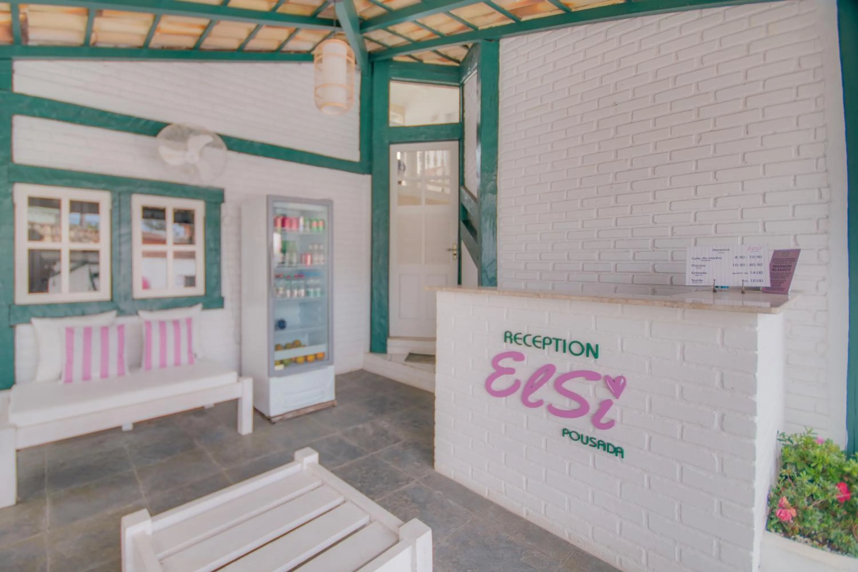 Lobby or reception in Elsi Pousada