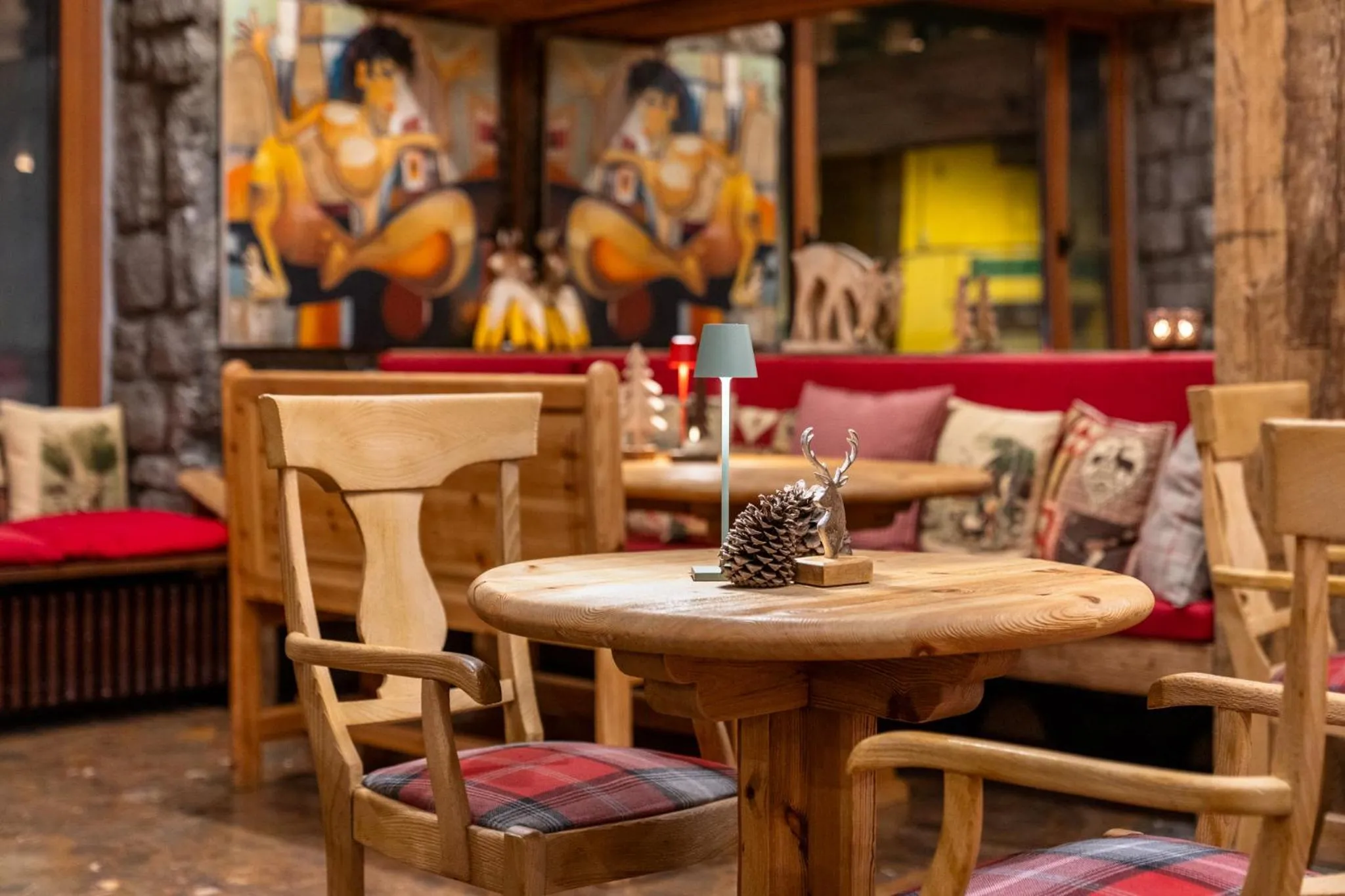 Living room in Hotel Aran La Abuela