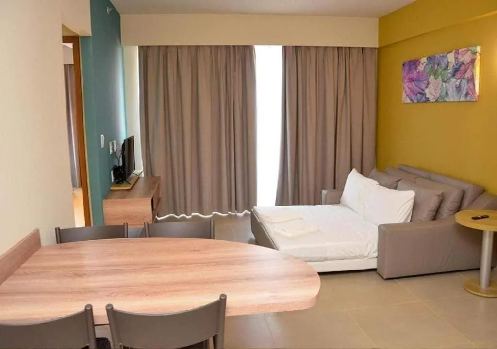 Living room, Bed in Resort Solar das Águas