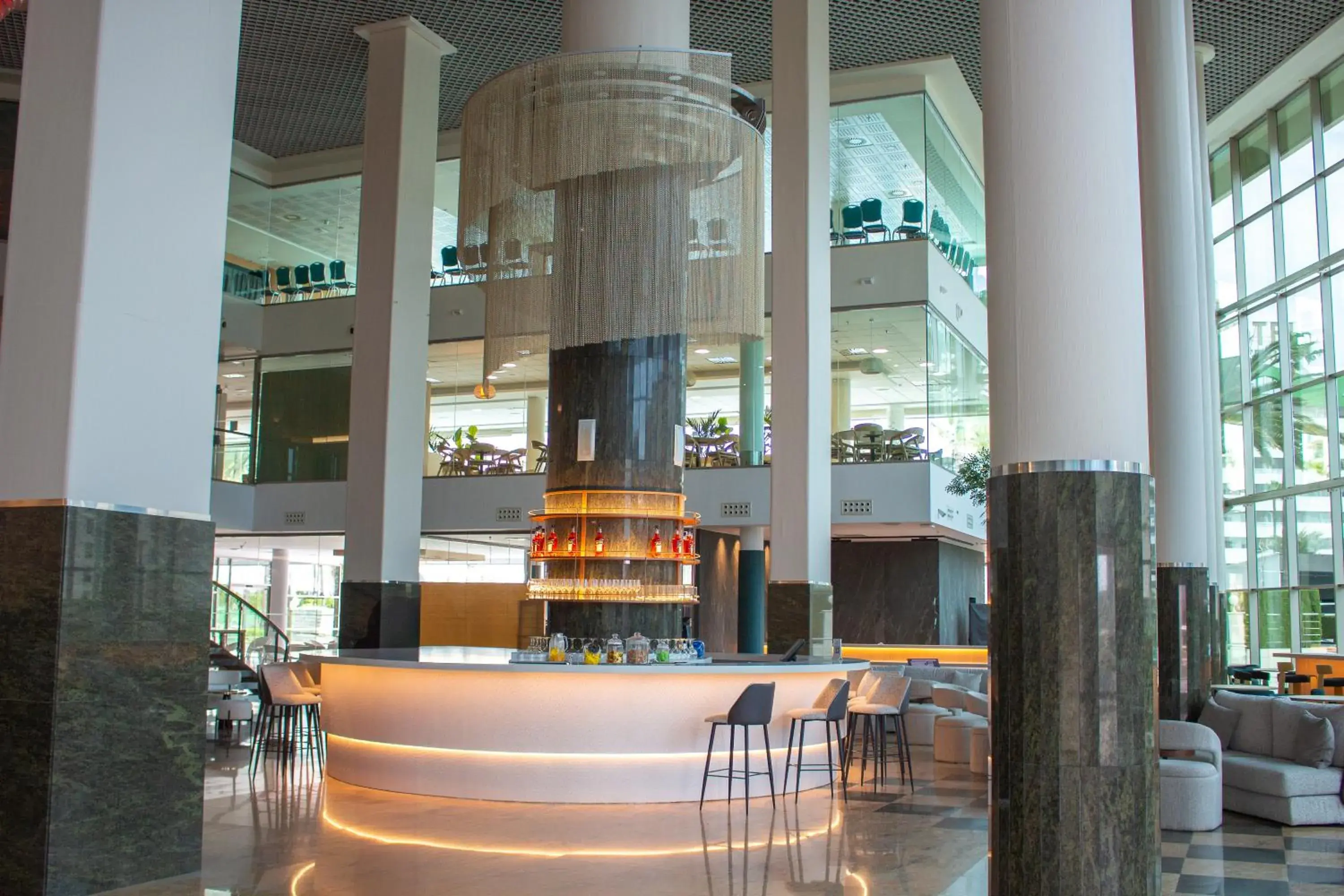 Lobby or reception in AR Diamante Beach & SPA Hotel 4 SUP Lobby or reception in AR Diamante Beach & SPA Hotel 4 SUP