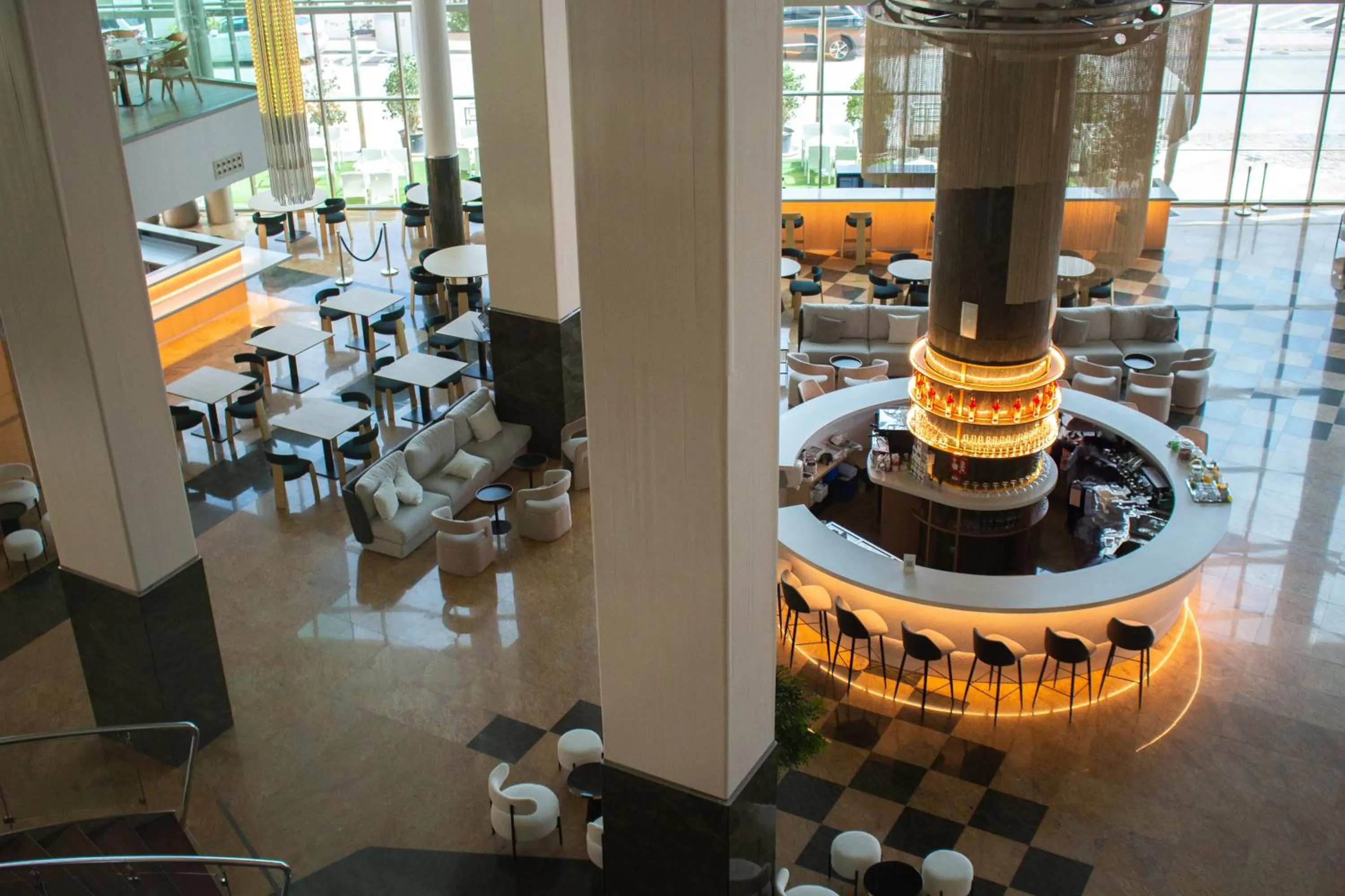 Lobby or reception in AR Diamante Beach & SPA Hotel 4 SUP