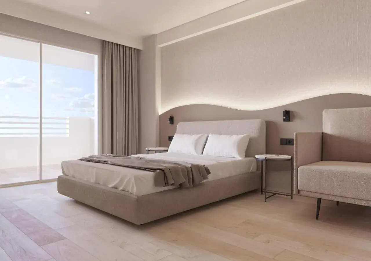 Bed in AR Roca Esmeralda & SPA Hotel Bed in AR Roca Esmeralda & SPA Hotel