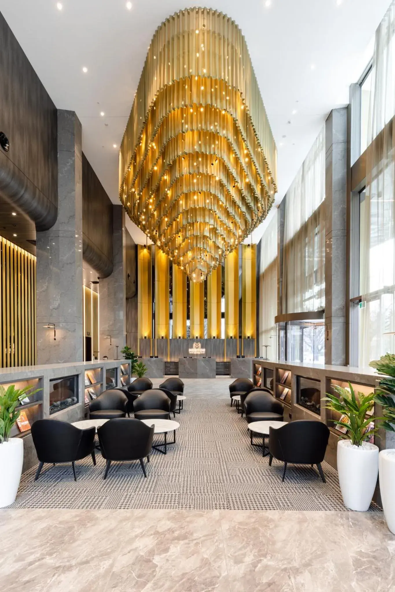 Lobby or reception in Meriton Suites Canberra Lobby or reception in Meriton Suites Canberra