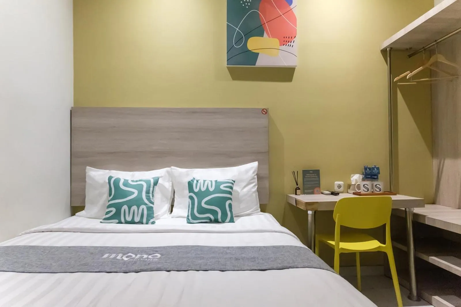 Bedroom, Bed in Mono Coliving Ngagel, Surabaya