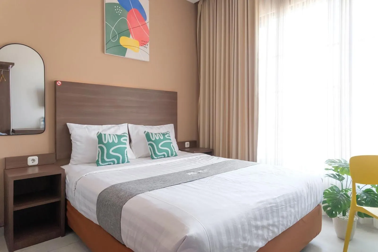 Bed in Mono Coliving Ngagel, Surabaya