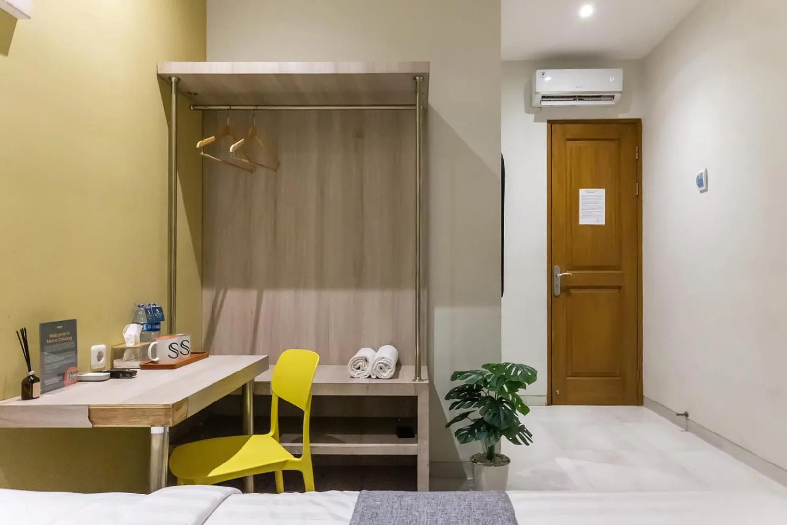 Bedroom in Mono Coliving Ngagel, Surabaya