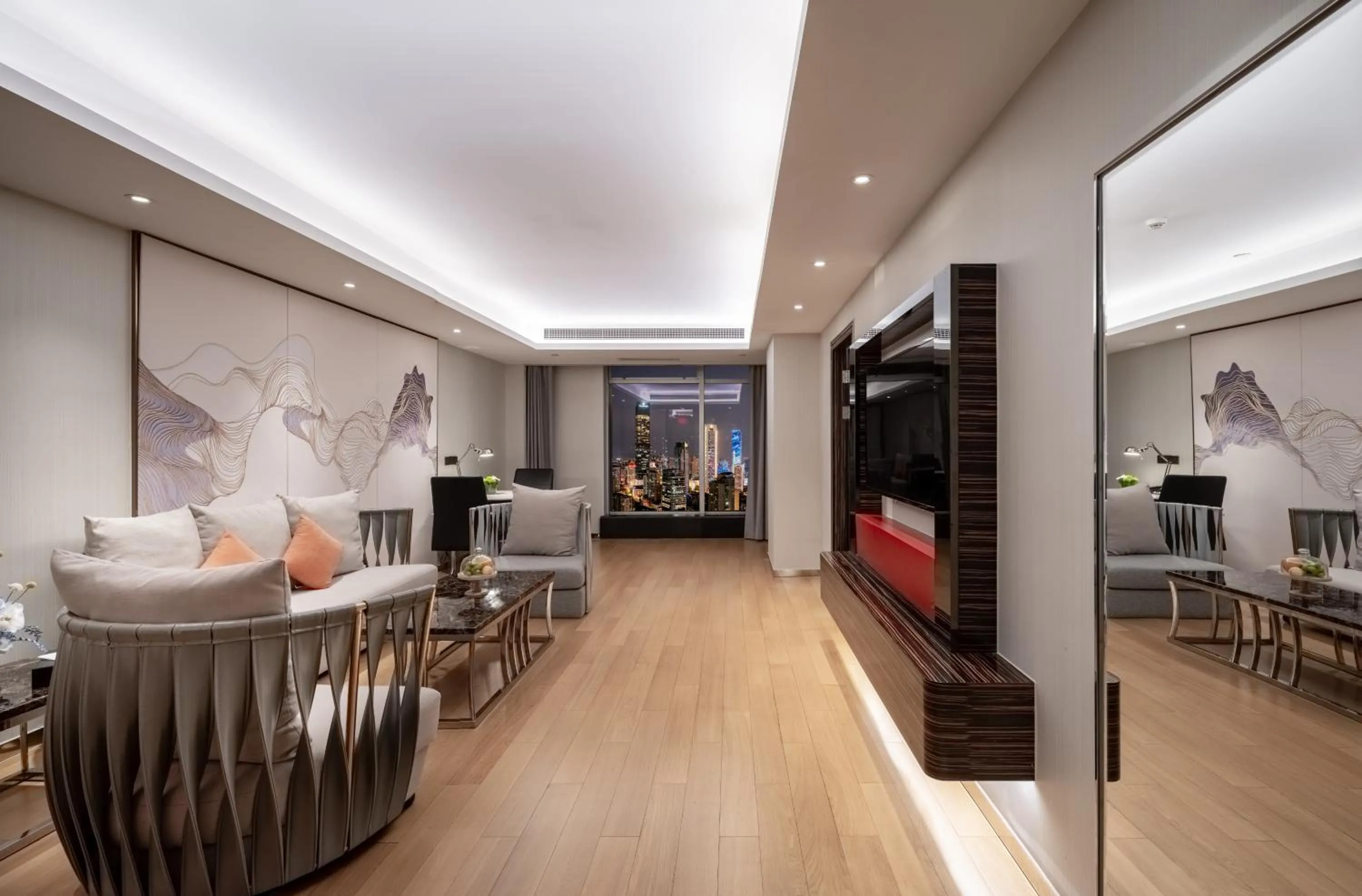 Living room in Suning Universal Hotel ALL-SUITES