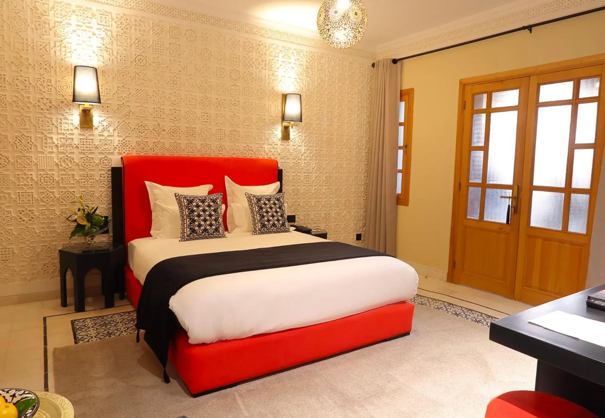 Bedroom, Bed in Dar Lys Luxury Riad & Spa Bedroom, Bed in Dar Lys Luxury Riad & Spa